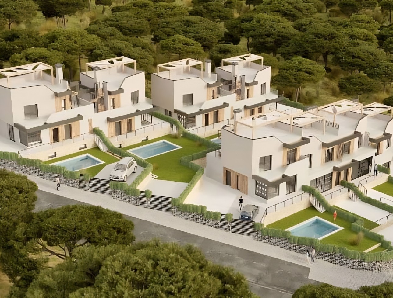 Nieuwbouw Woningen - Halfopen bebouwing - Polop