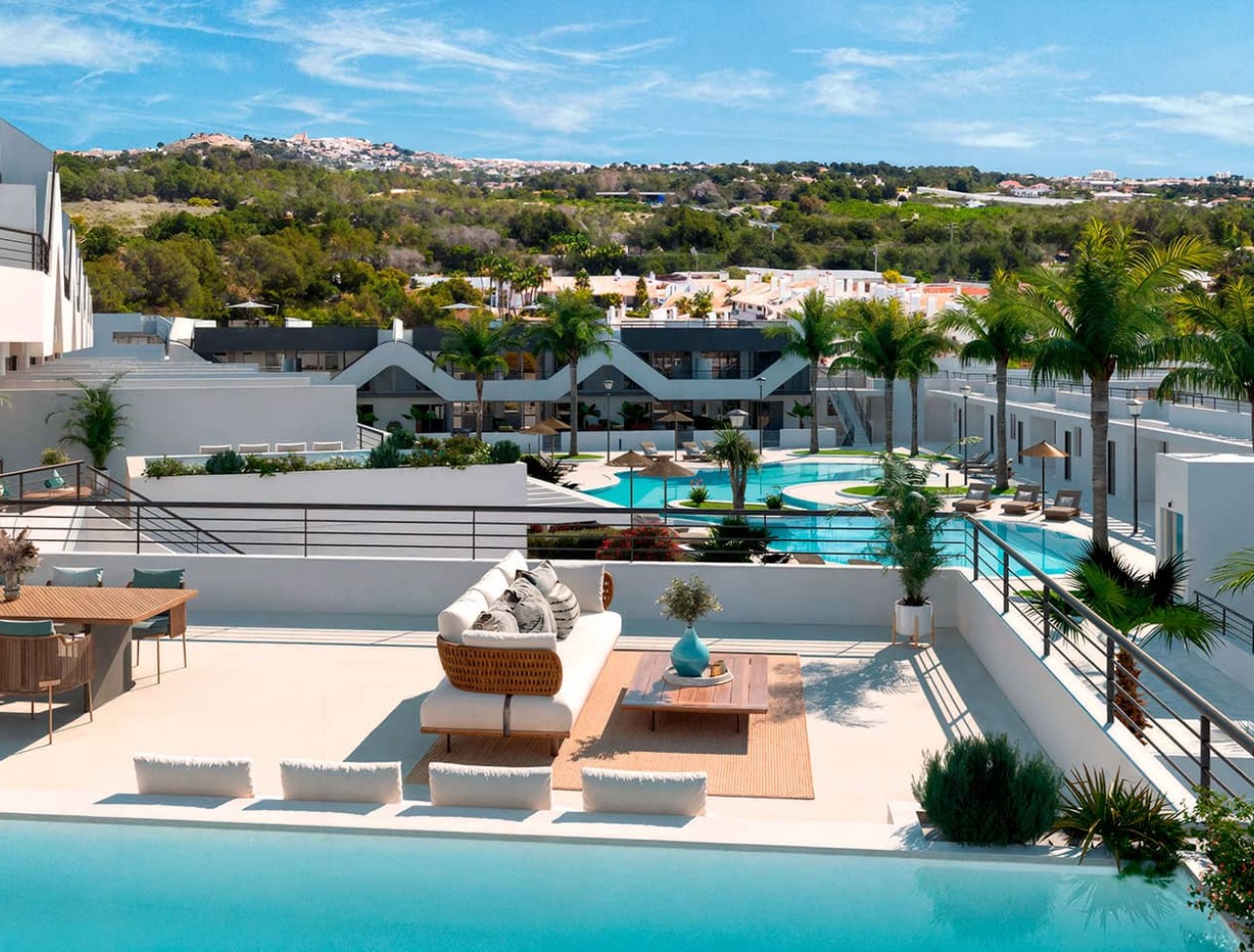 Nieuwbouw Woningen - Laaggelegen bungalow - Alfaz del Pi