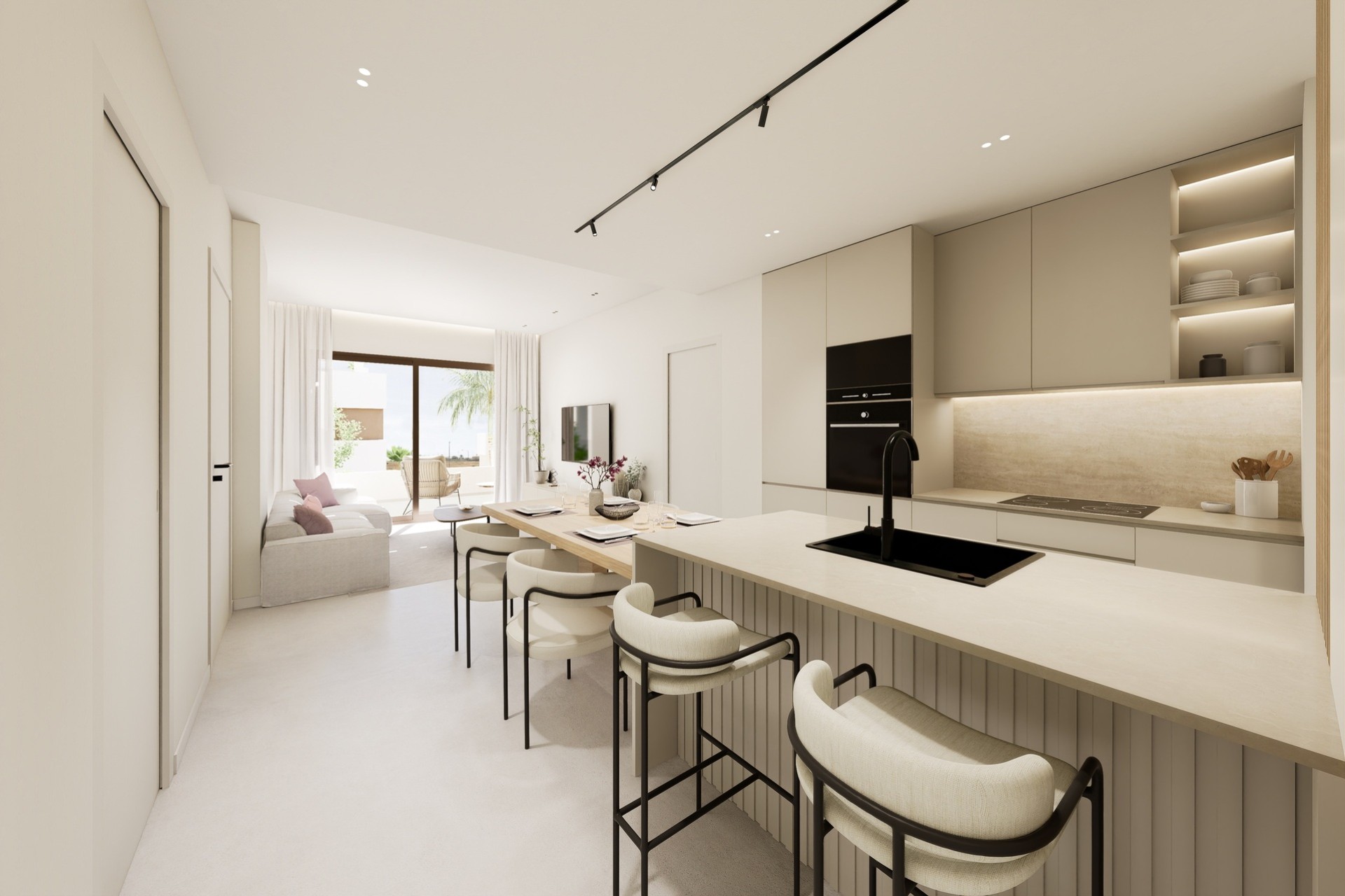 Nieuwbouw Woningen - Laaggelegen bungalow - Los Alcázares