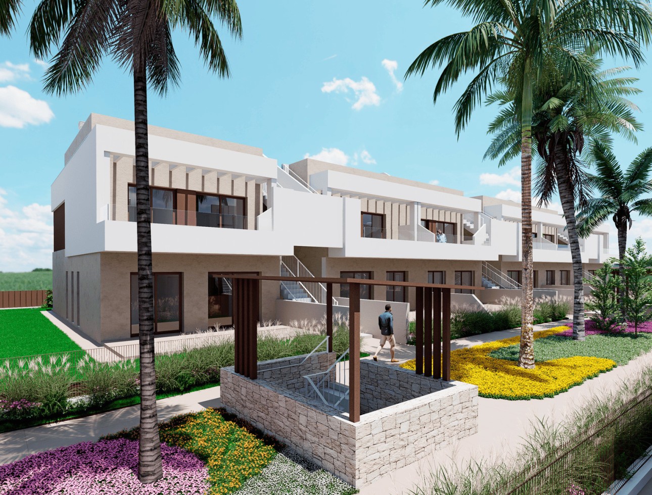 Nieuwbouw Woningen - Laaggelegen bungalow - Los Alcázares