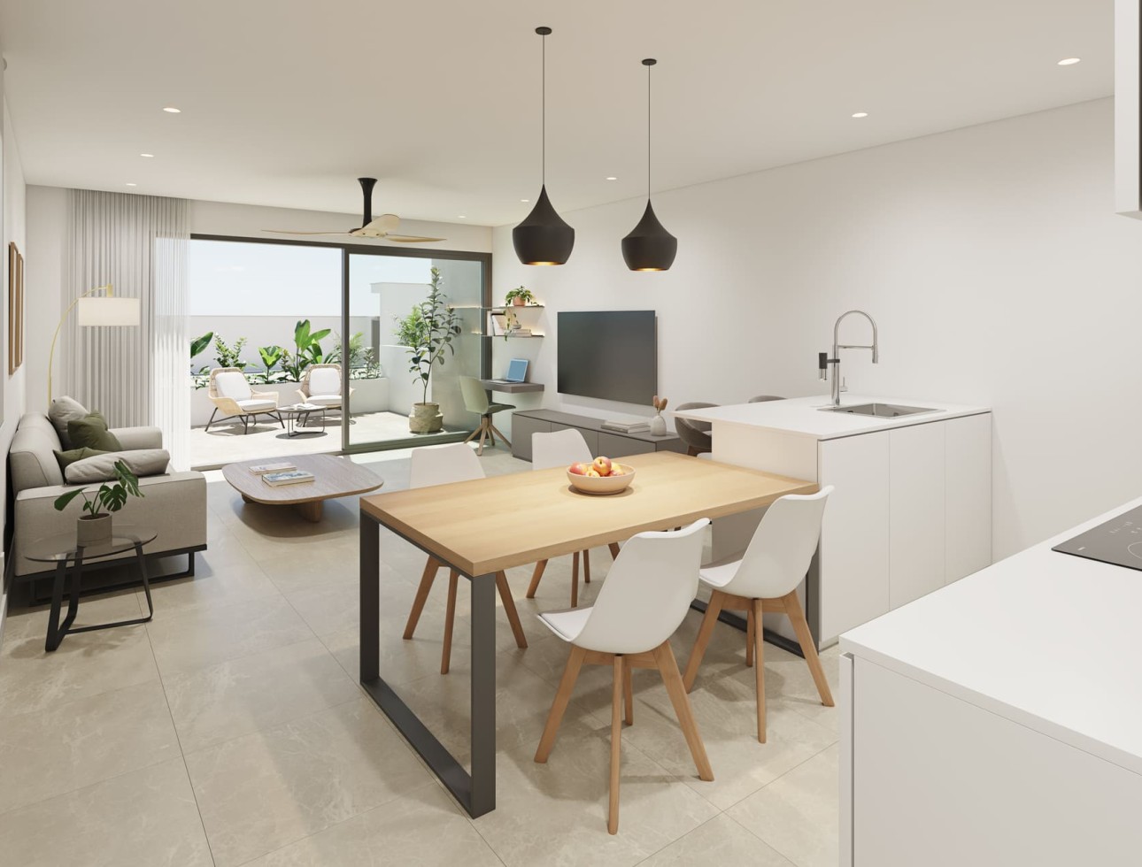 Nieuwbouw Woningen - Laaggelegen bungalow - Pilar de la Horadada