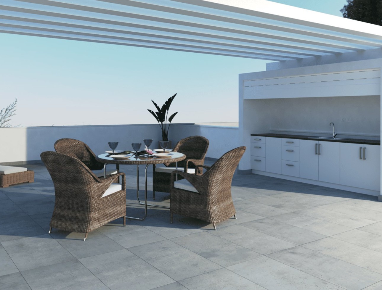 Nieuwbouw Woningen - Laaggelegen bungalow - Pilar de la Horadada