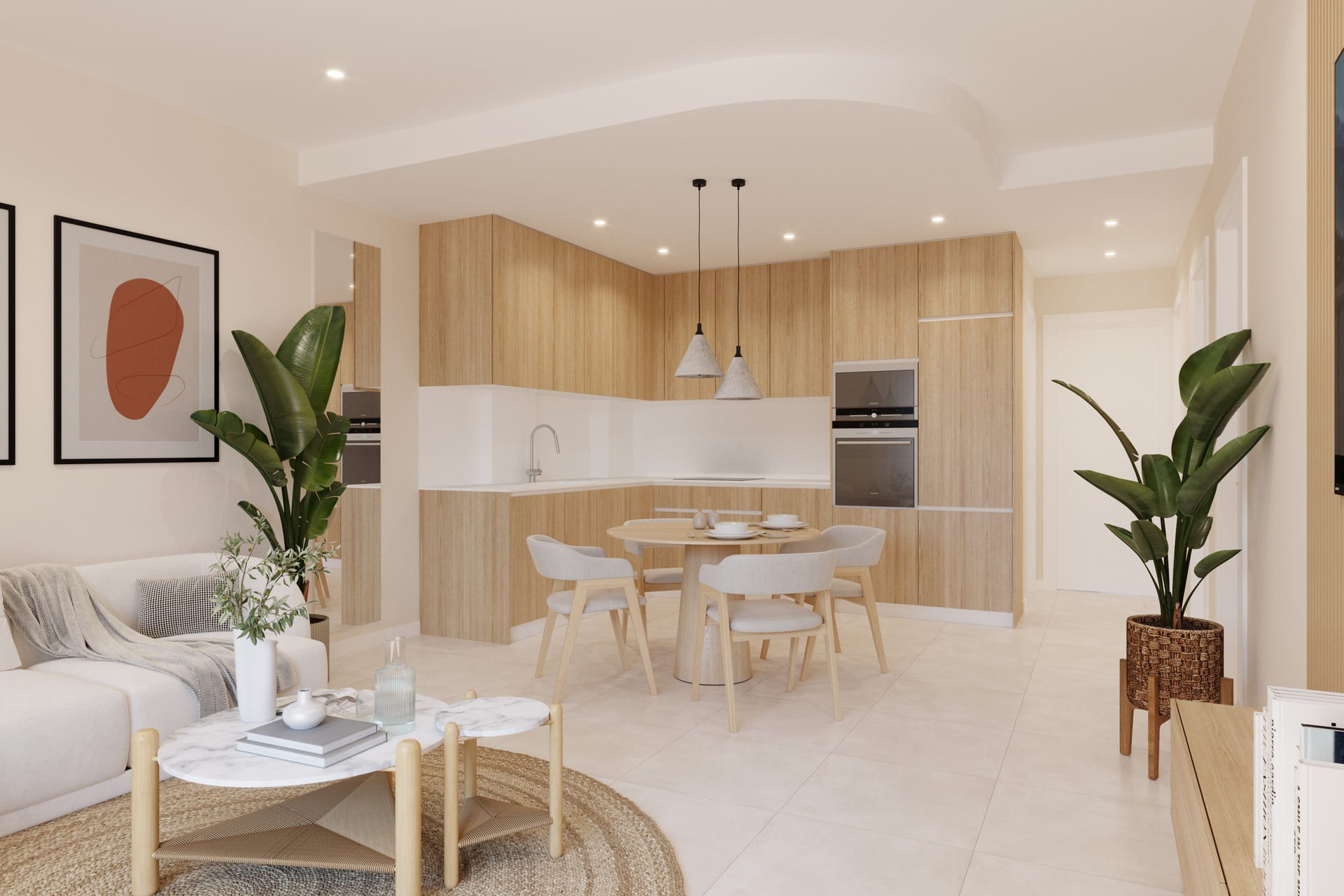 Nieuwbouw Woningen - Laaggelegen bungalow - San Pedro del Pinatar