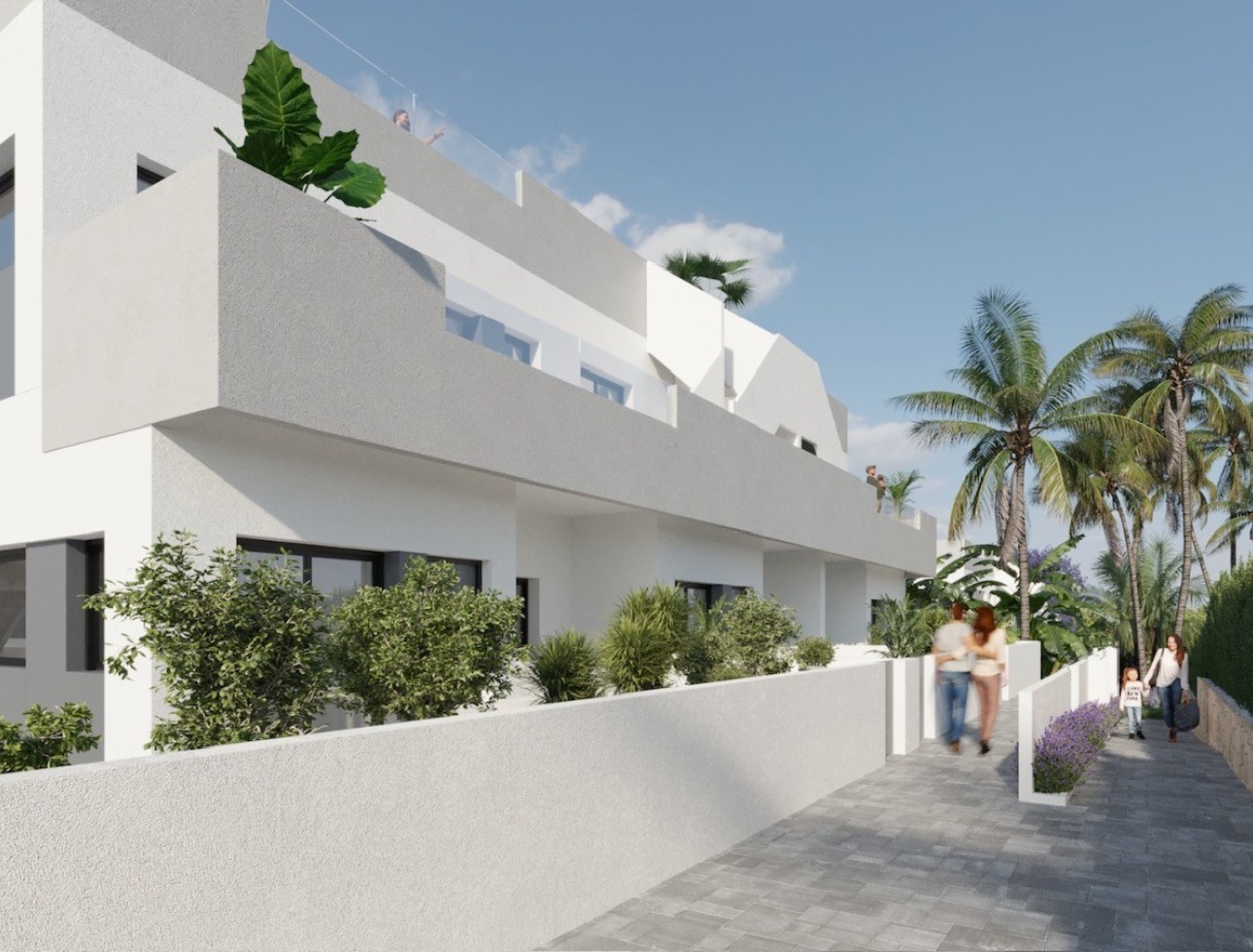 Nieuwbouw Woningen - Laaggelegen bungalow - Torrevieja