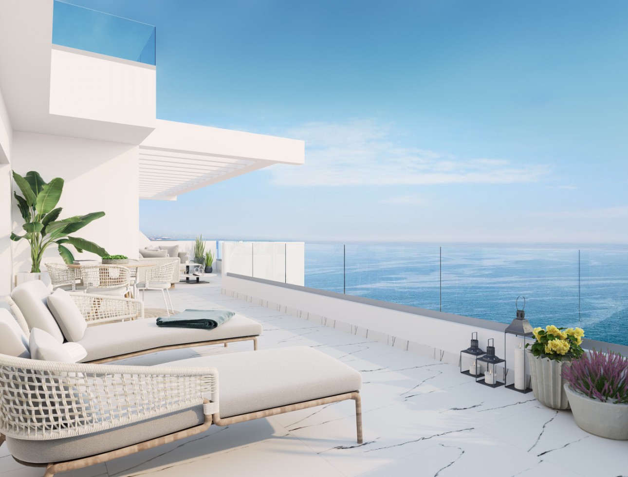 Nieuwbouw Woningen - Penthouse - Casares Costa