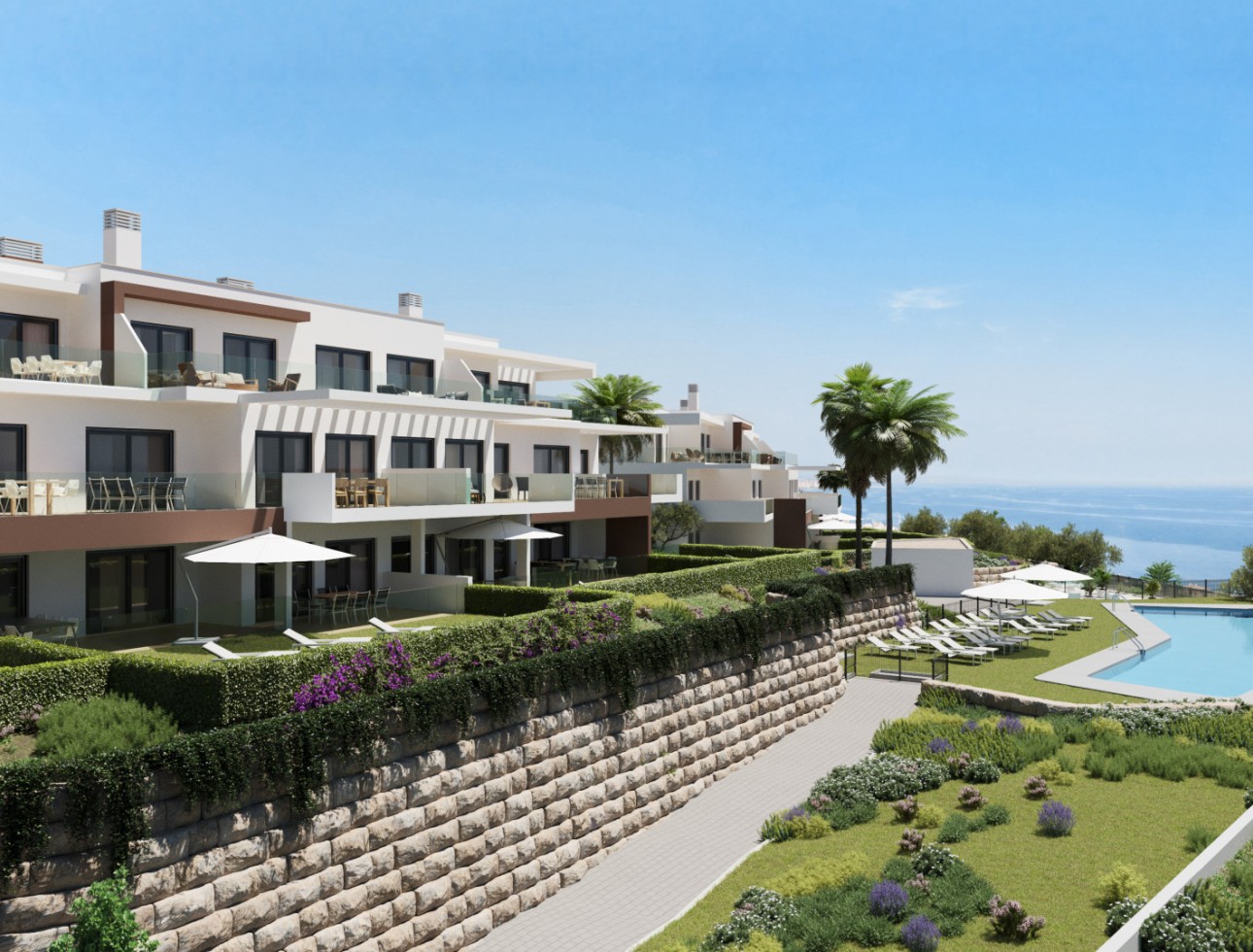 Nieuwbouw Woningen - Penthouse - Casares Costa
