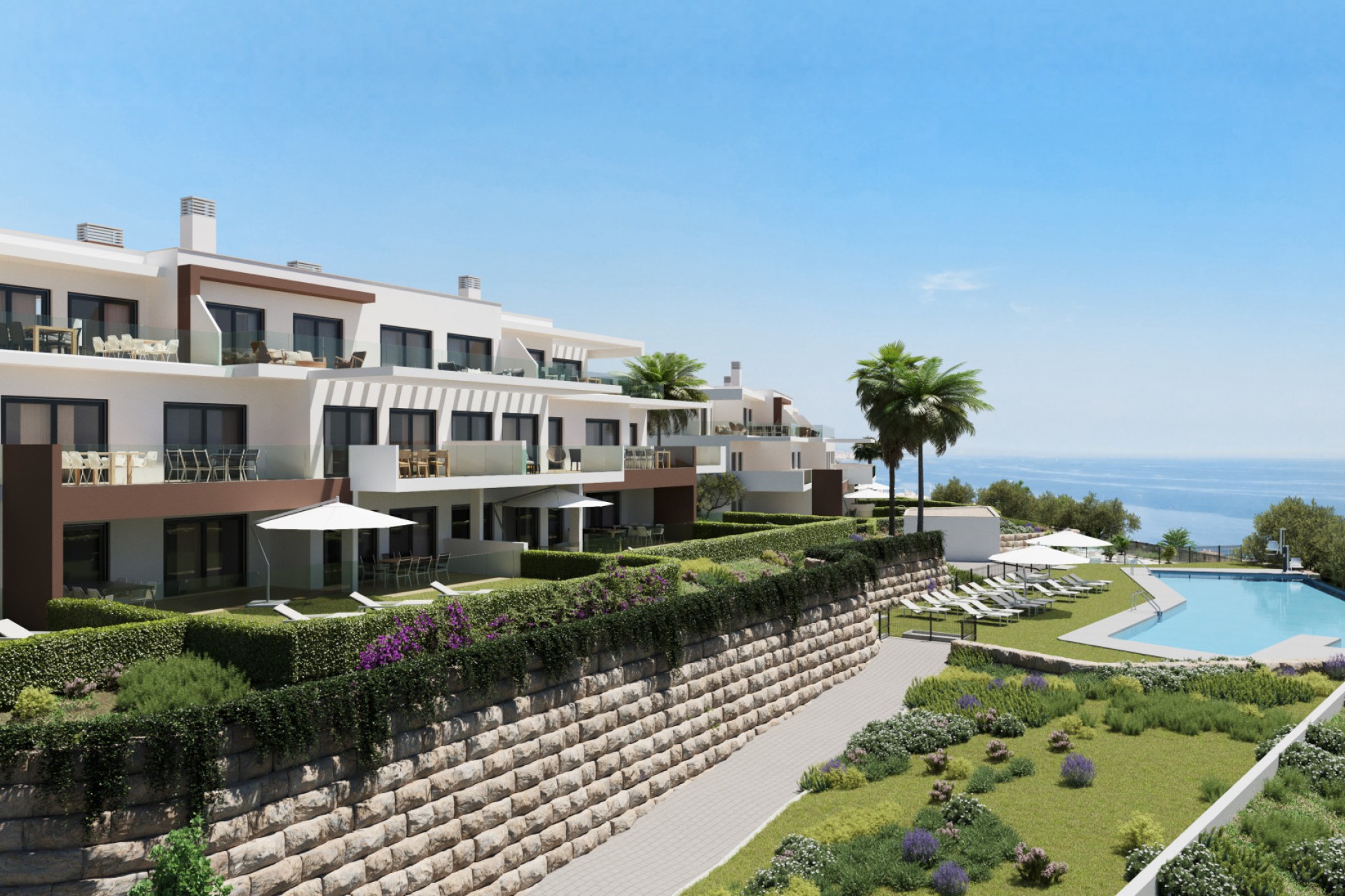 Nieuwbouw Woningen - Penthouse - Casares Costa