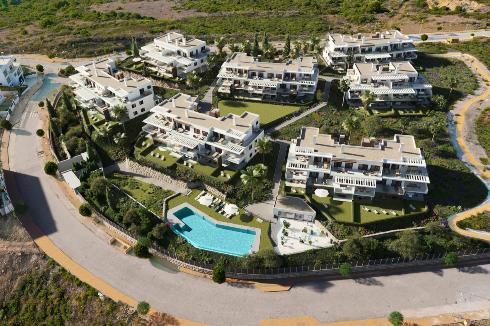 Nieuwbouw Woningen - Penthouse - Casares Costa