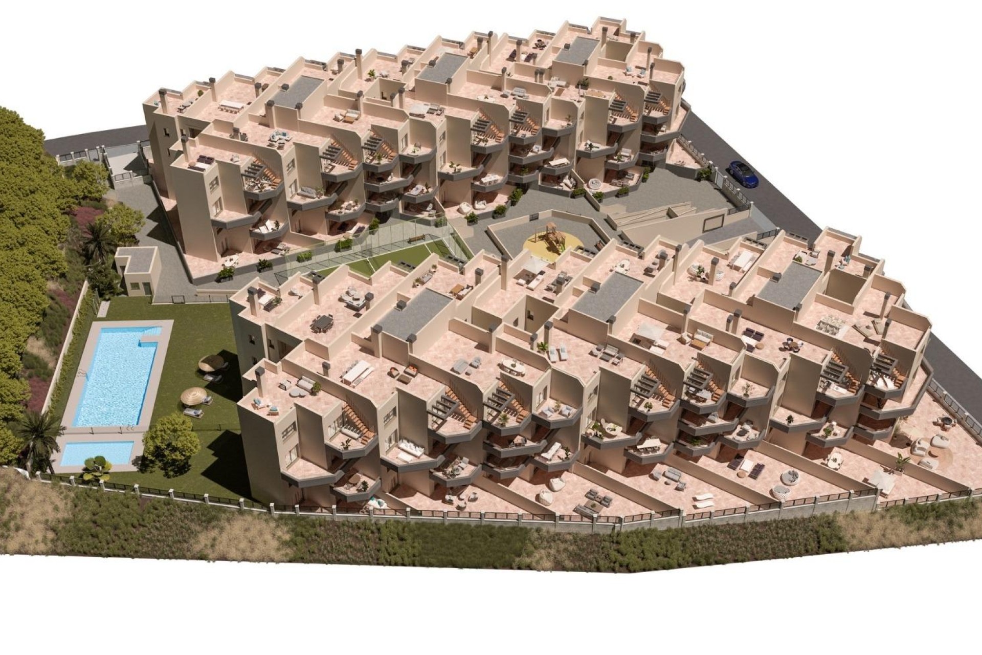 Nieuwbouw Woningen - Penthouse - El Morche