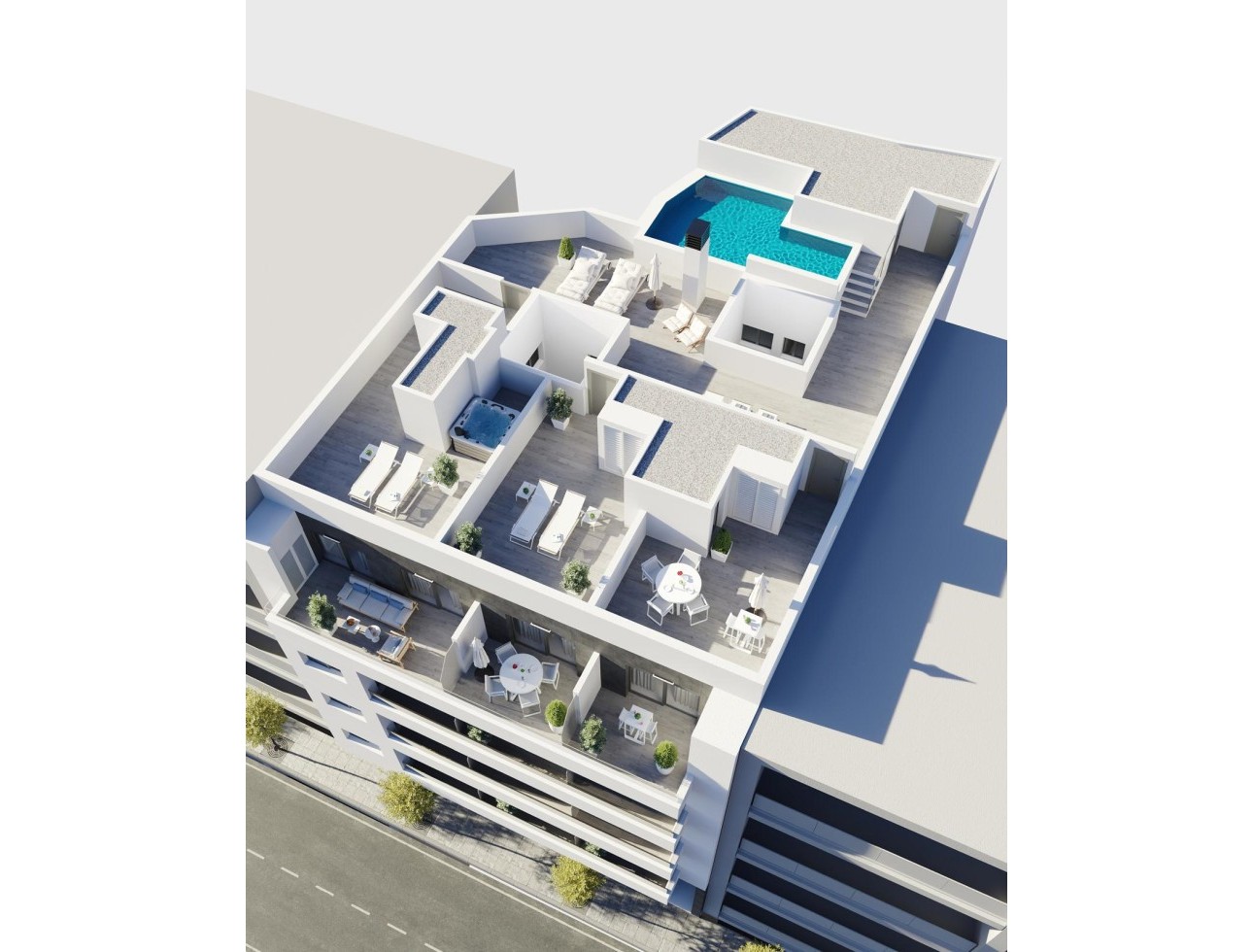 Nieuwbouw Woningen - Penthouse - Torrevieja