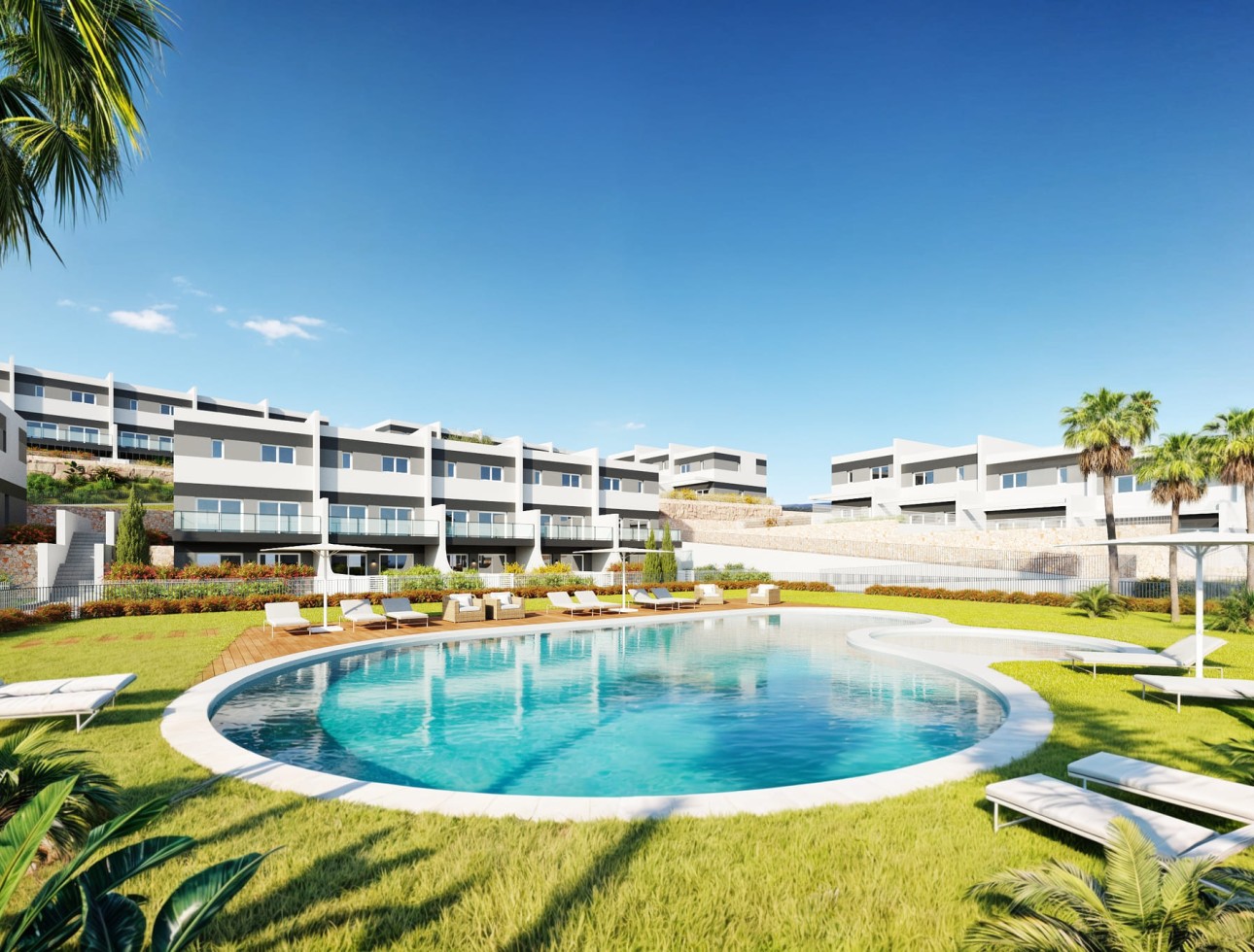 Nieuwbouw Woningen - terraced - Finestrat