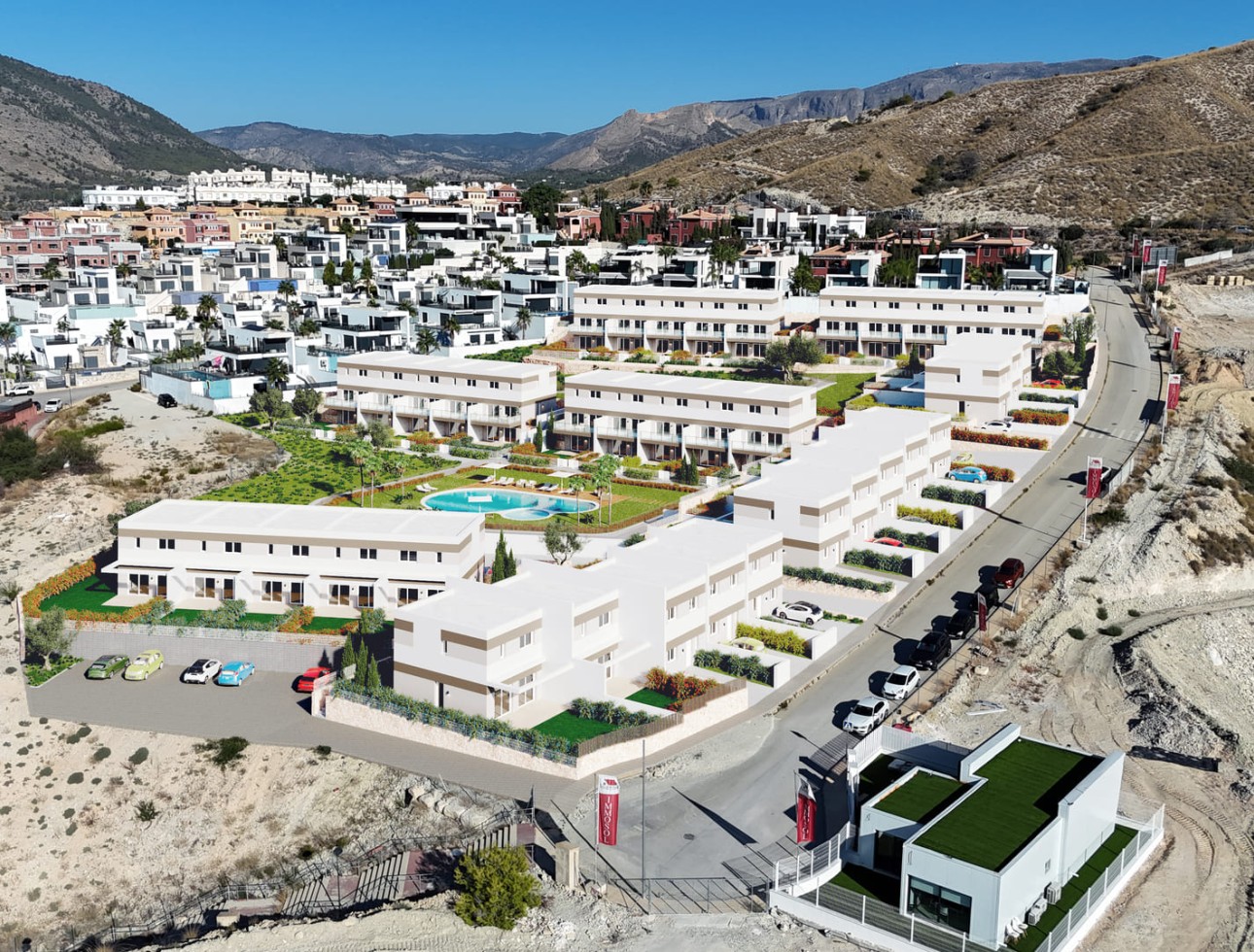 Nieuwbouw Woningen - terraced - Finestrat