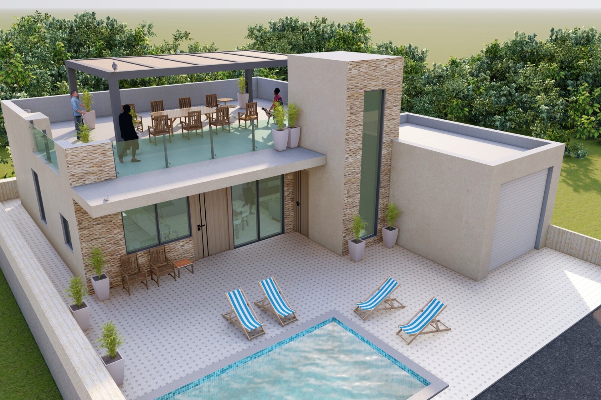 Nieuwbouw Woningen - terraced - Fuente Alamo