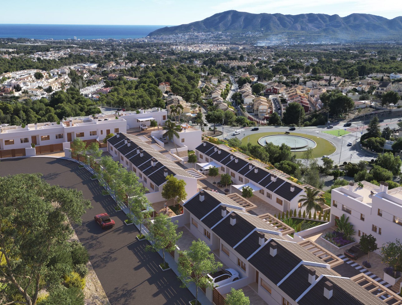 Nieuwbouw Woningen - terraced - La Nucia