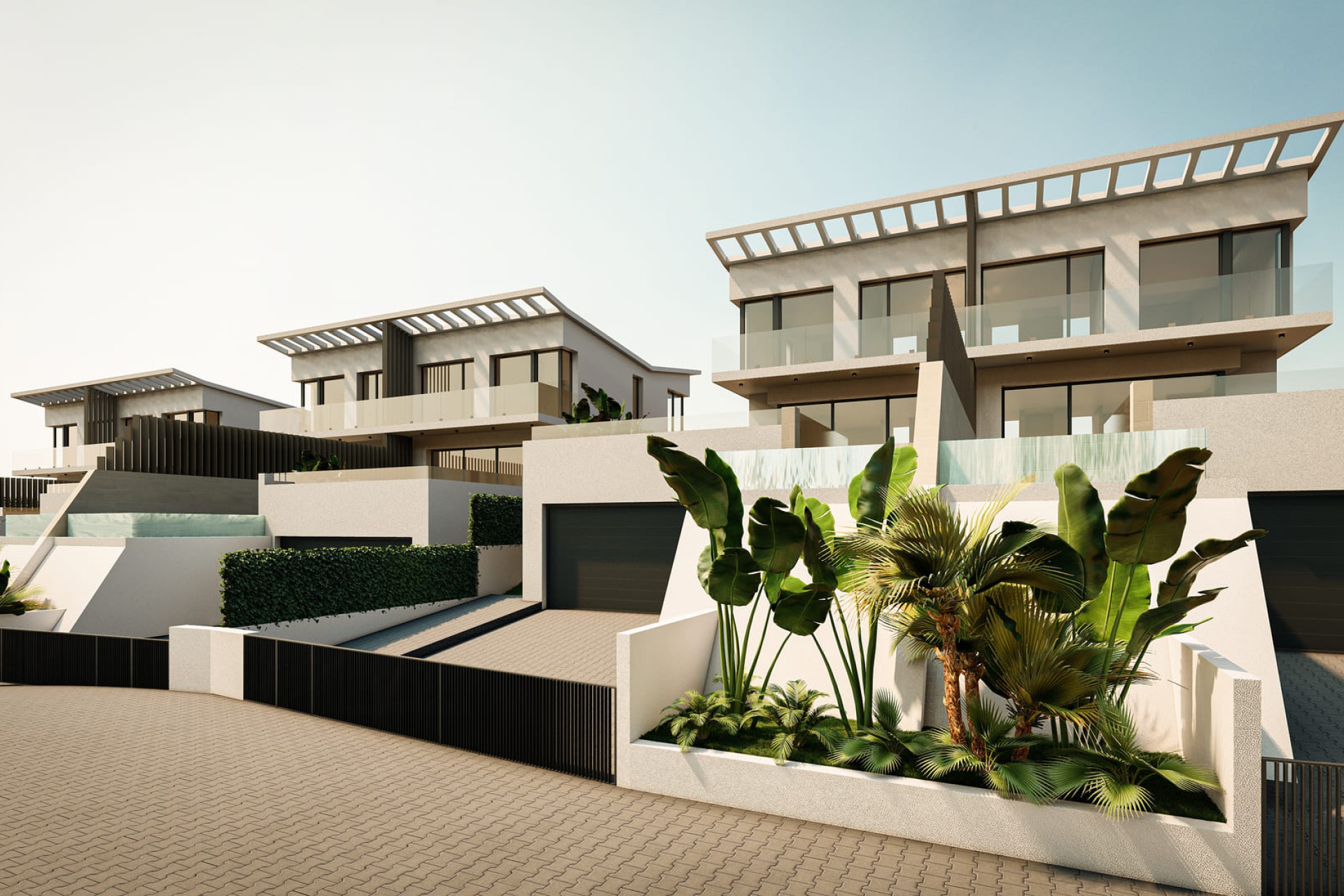 Nieuwbouw Woningen - terraced - Las Lagunas de Mijas