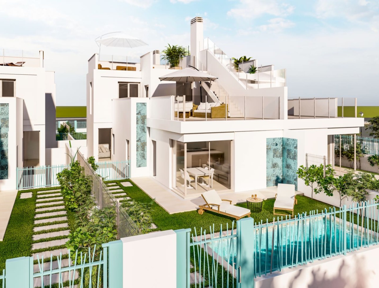 Nieuwbouw Woningen - terraced - Los Alcázares
