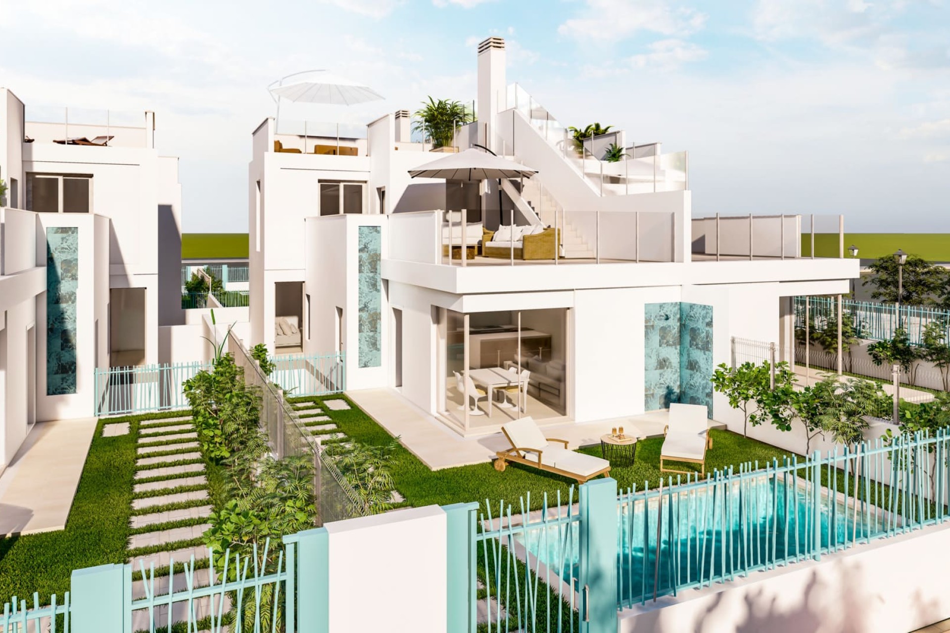Nieuwbouw Woningen - terraced - Los Alcázares
