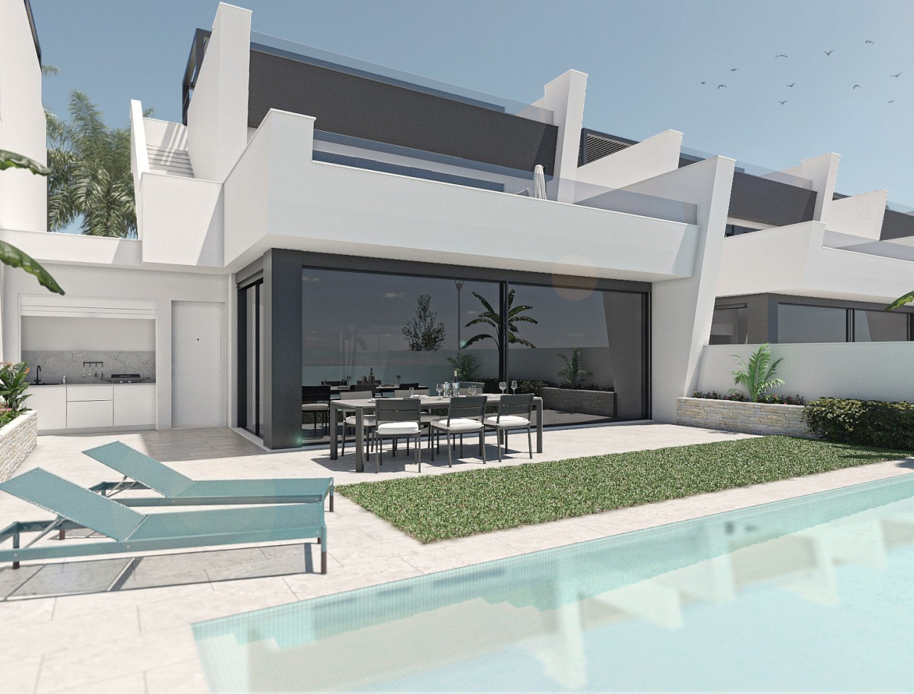 Nieuwbouw Woningen - terraced - San Javier