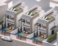 Nieuwbouw Woningen - terraced - San Pedro del Pinatar