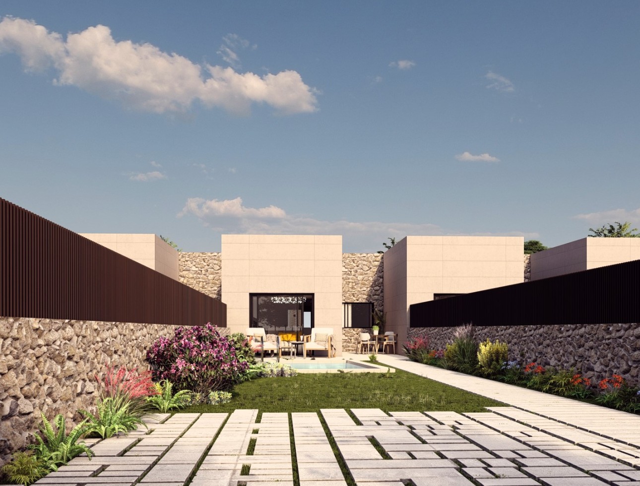 Nieuwbouw Woningen - terraced - Sangonera la Verde