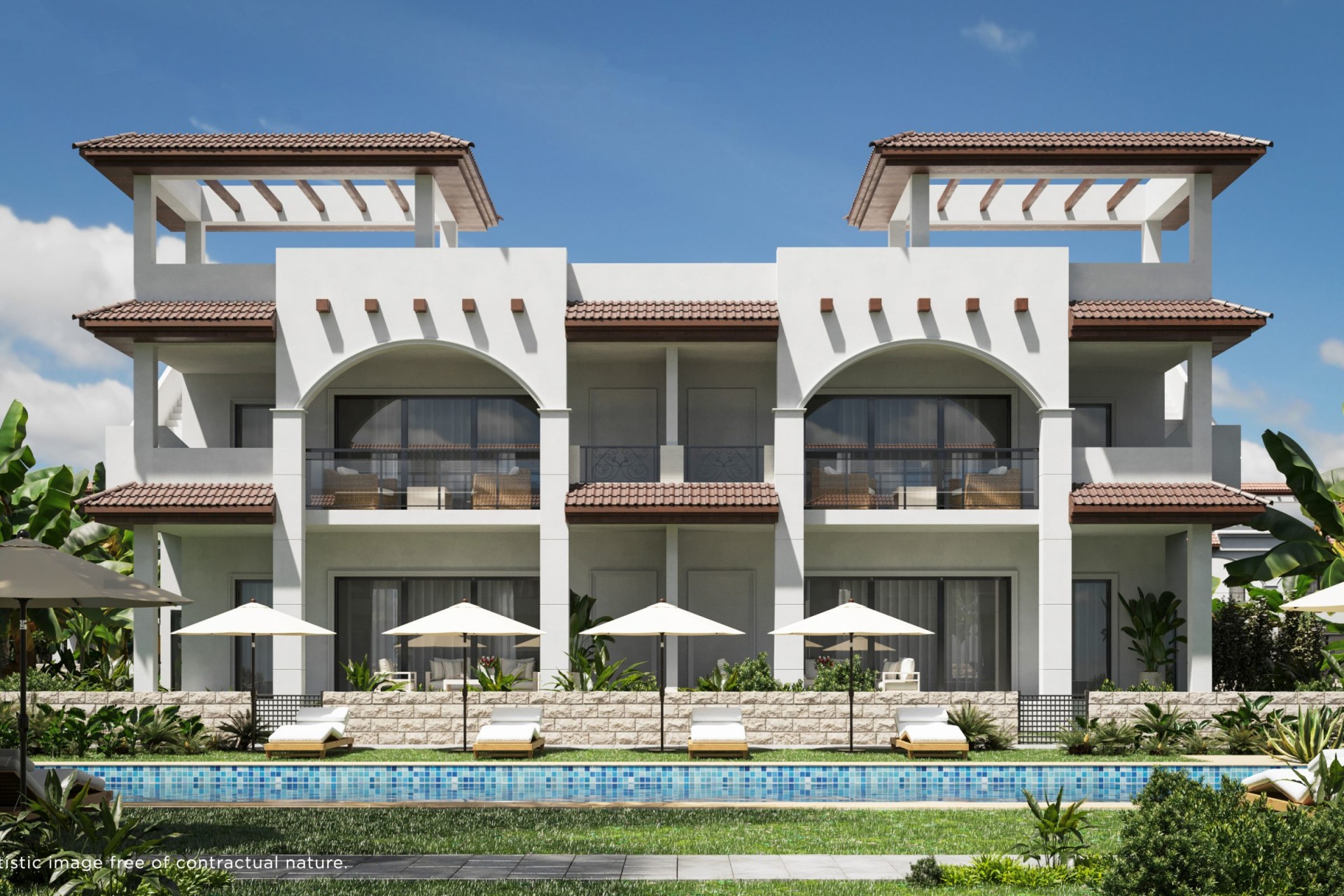 Nieuwbouw Woningen - Verhoogde bungalow - Ciudad Quesada
