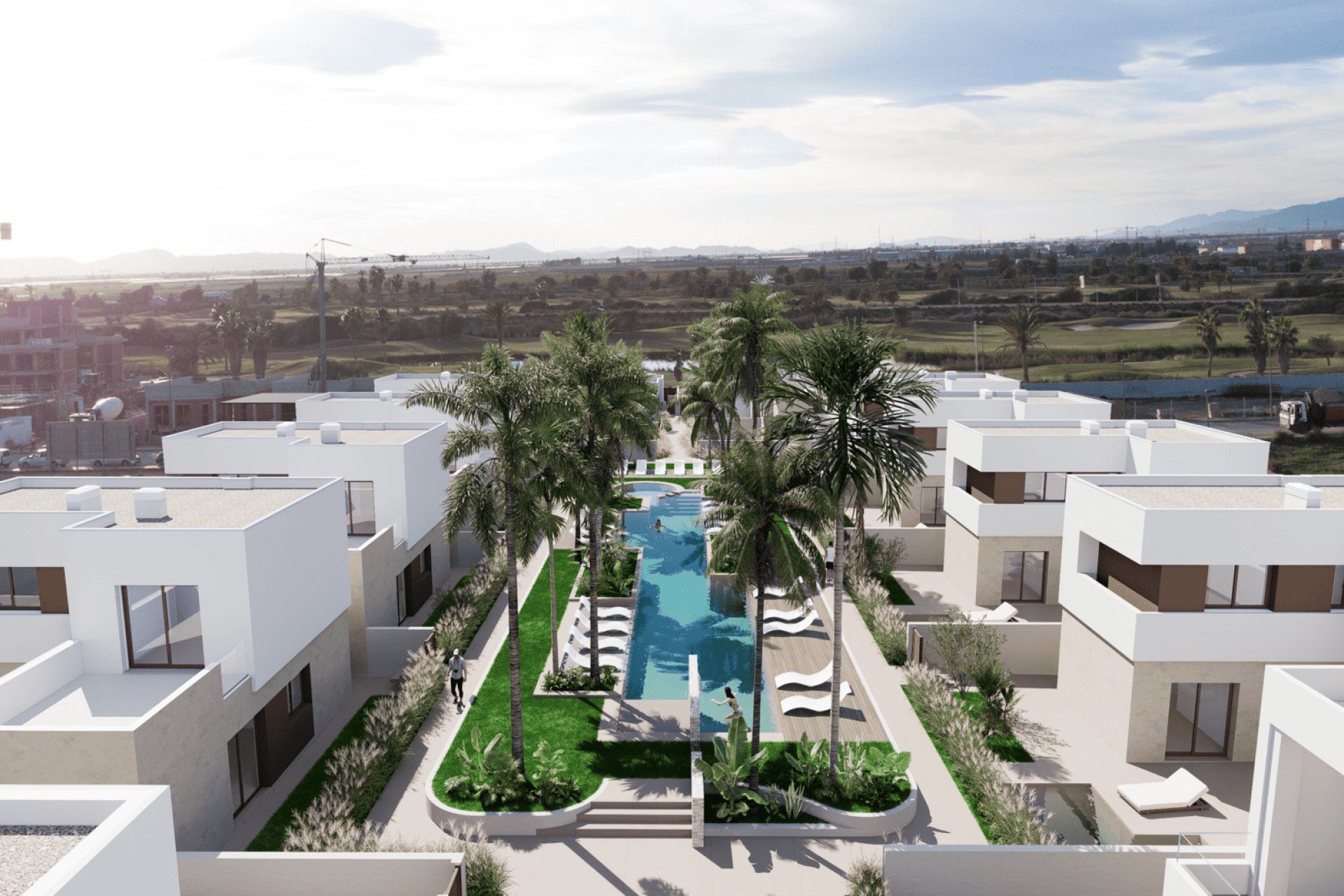 Nieuwbouw Woningen - Verhoogde bungalow - Los Alcázares