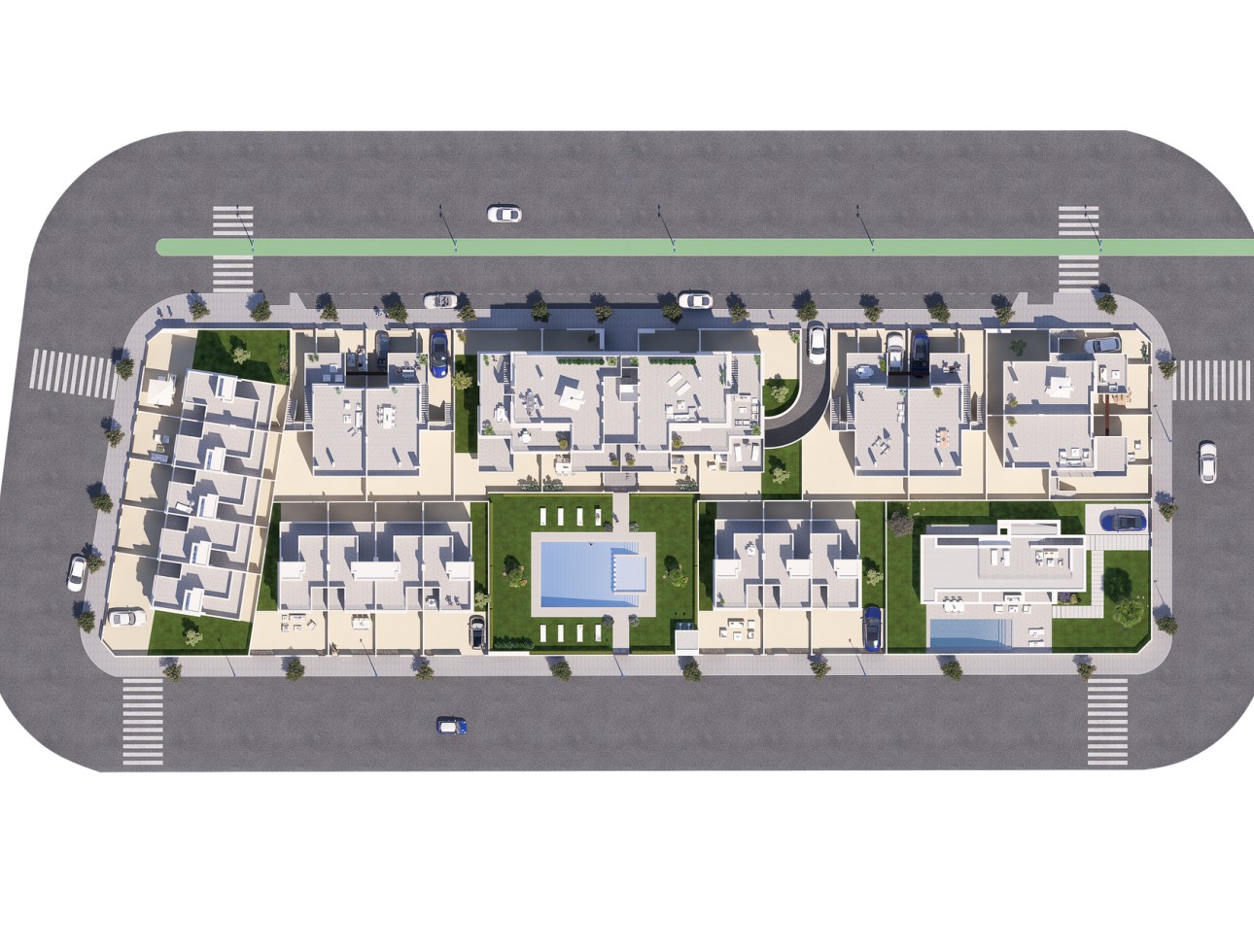 Nieuwbouw Woningen - Verhoogde bungalow - Pilar de la Horadada