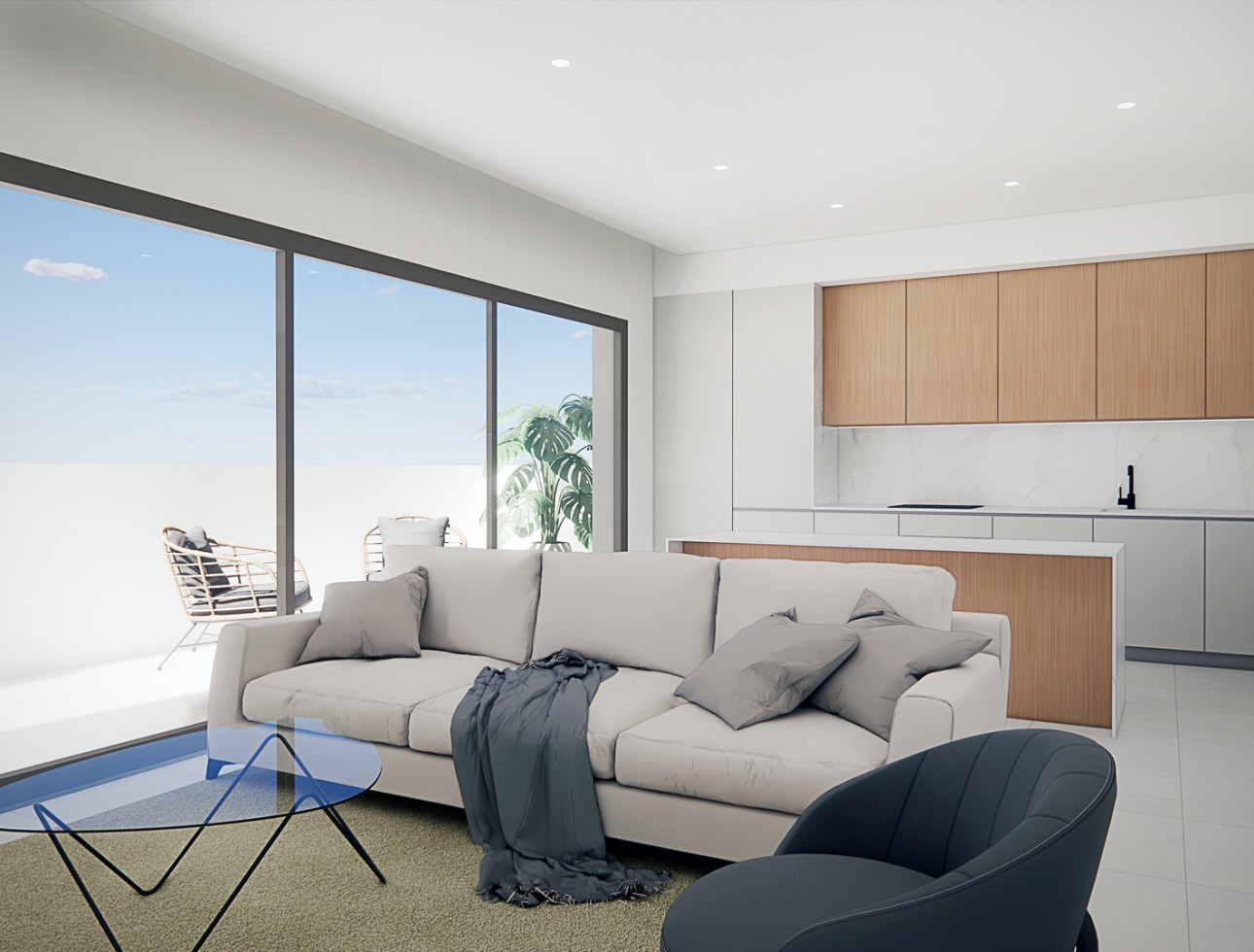 Nieuwbouw Woningen - Verhoogde bungalow - Pilar de la Horadada