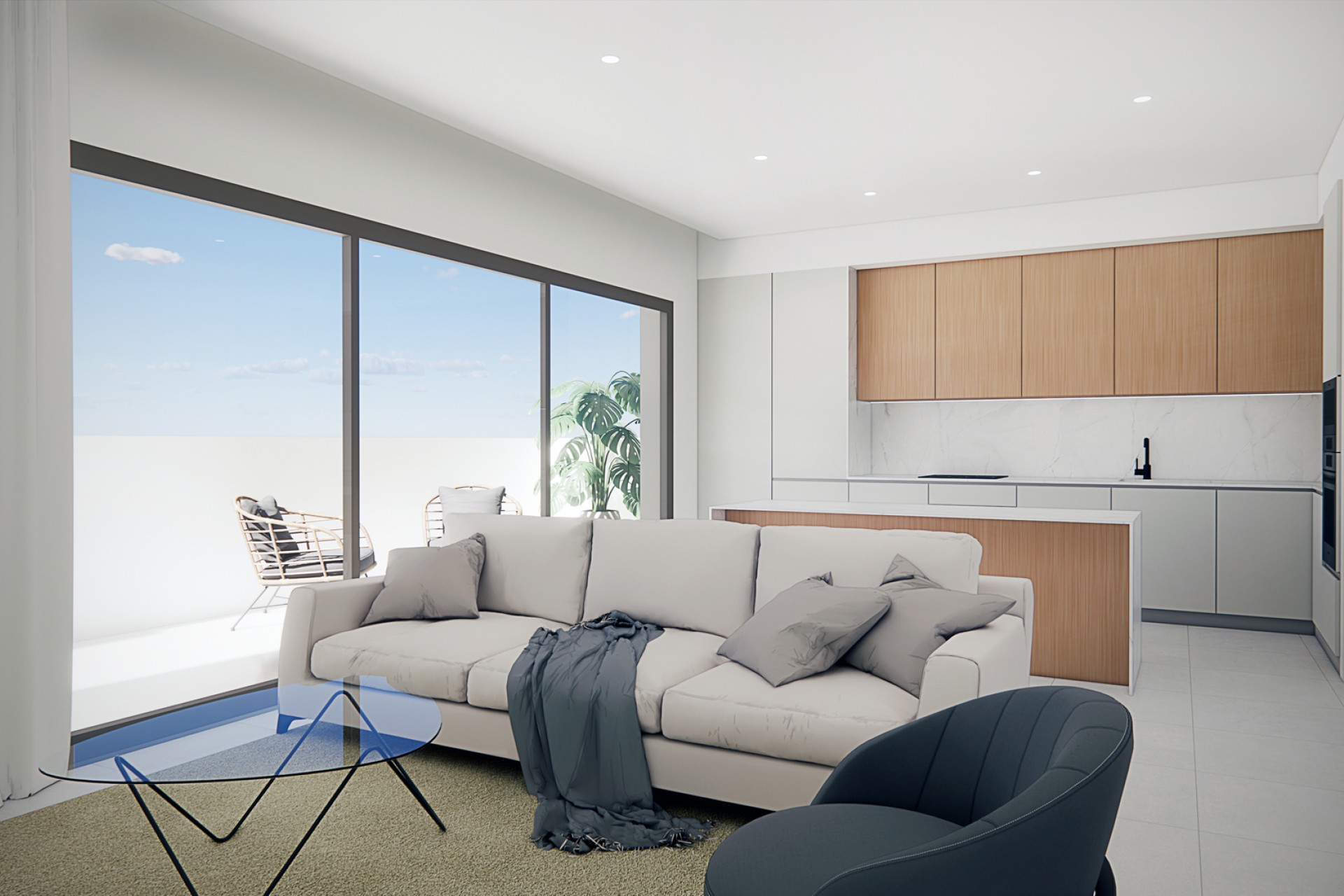 Nieuwbouw Woningen - Verhoogde bungalow - Pilar de la Horadada