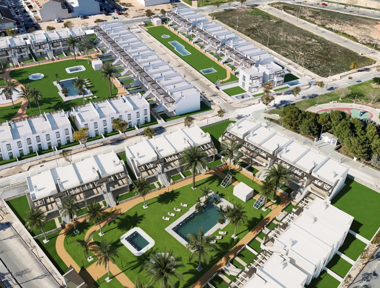 Nieuwbouw Woningen - Verhoogde bungalow - Pilar de la Horadada