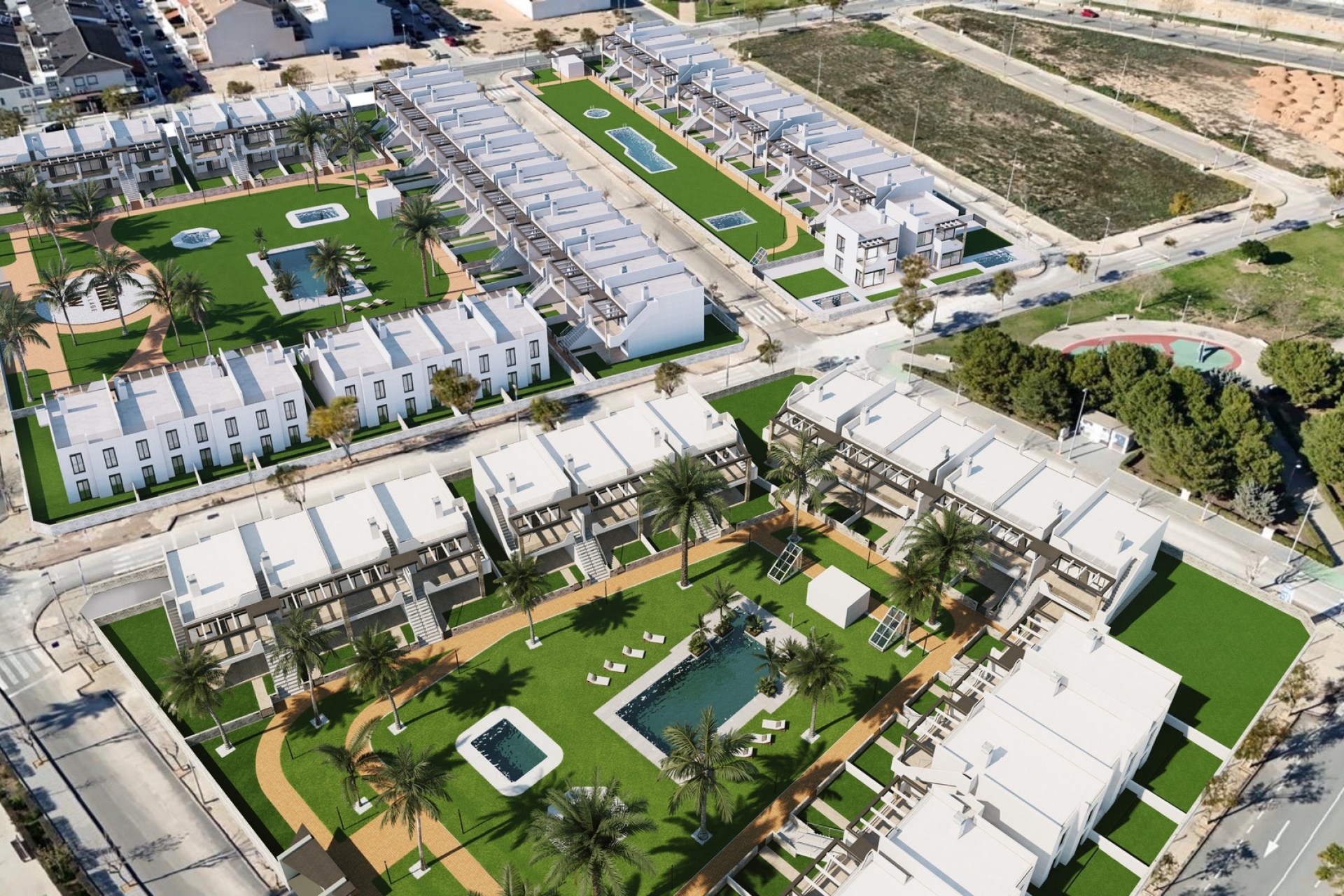 Nieuwbouw Woningen - Verhoogde bungalow - Pilar de la Horadada