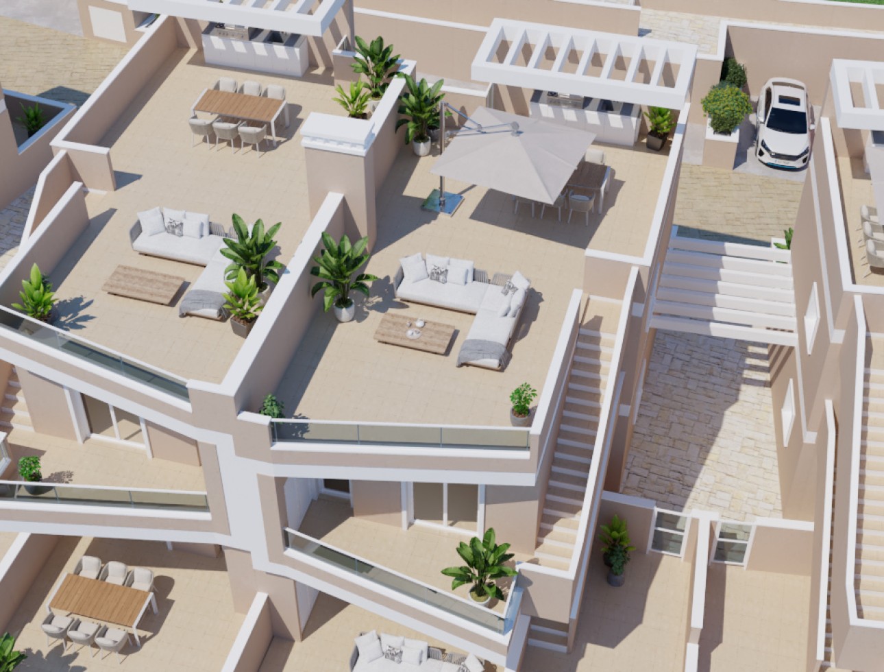 Nieuwbouw Woningen - Verhoogde bungalow - Pilar de la Horadada