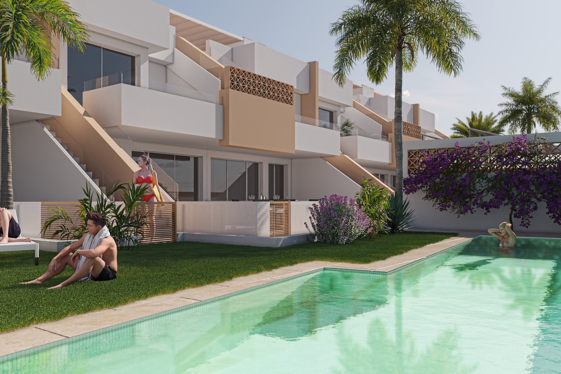Nieuwbouw Woningen - Verhoogde bungalow - Pilar de la Horadada
