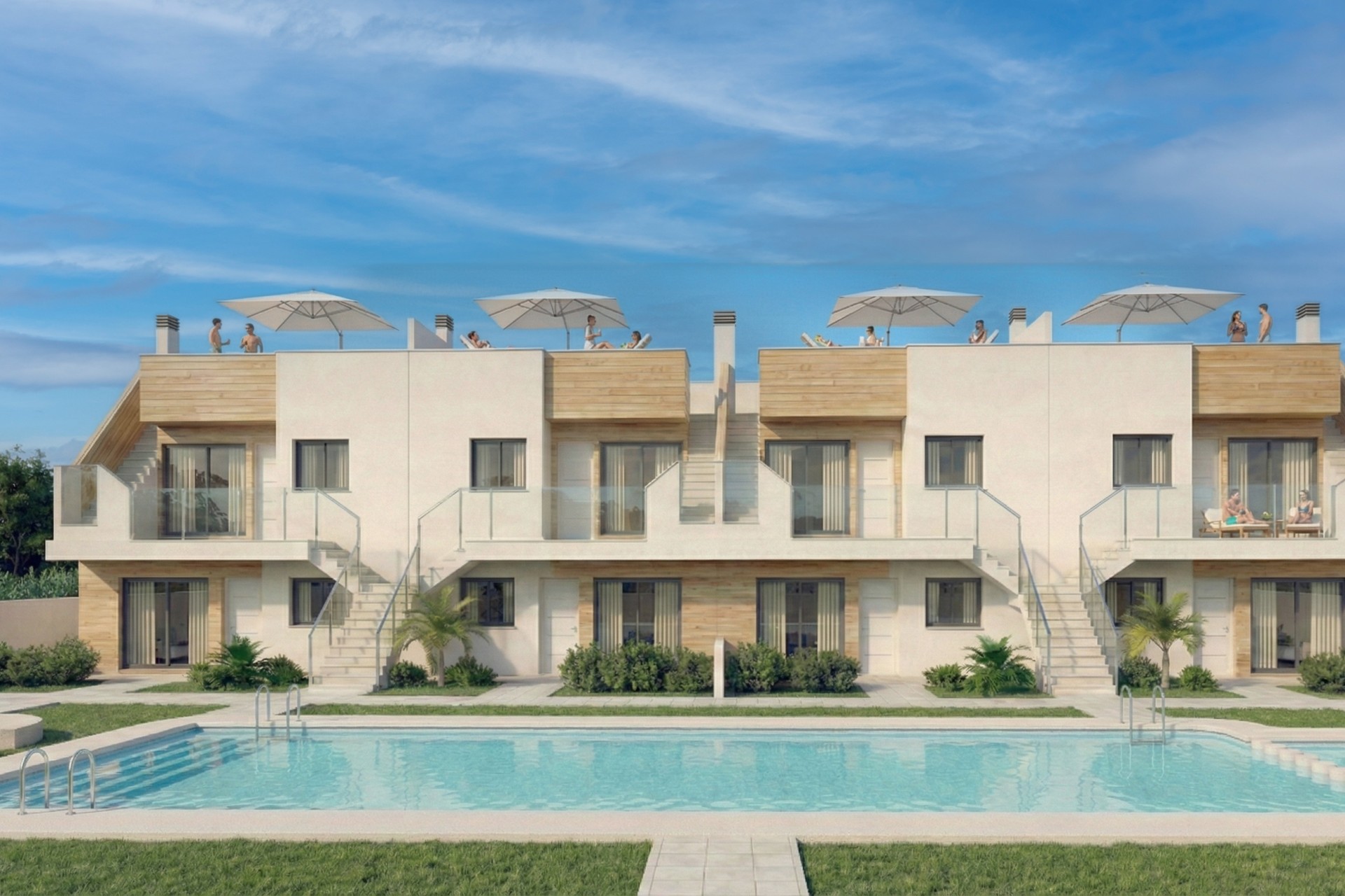 Nieuwbouw Woningen - Verhoogde bungalow - San Javier
