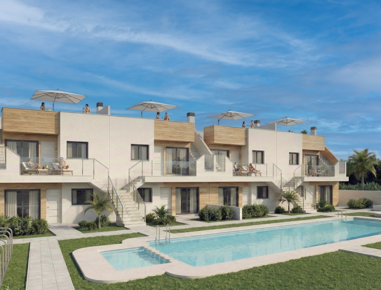Nieuwbouw Woningen - Verhoogde bungalow - San Javier