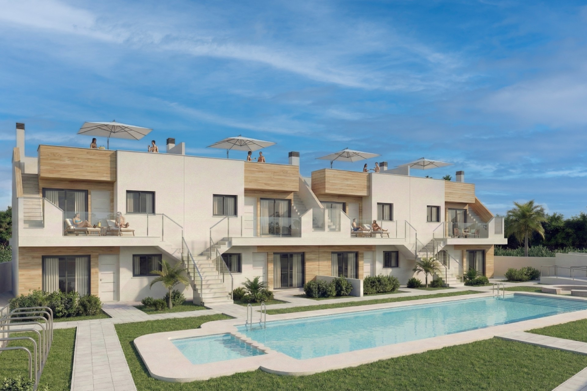 Nieuwbouw Woningen - Verhoogde bungalow - San Javier