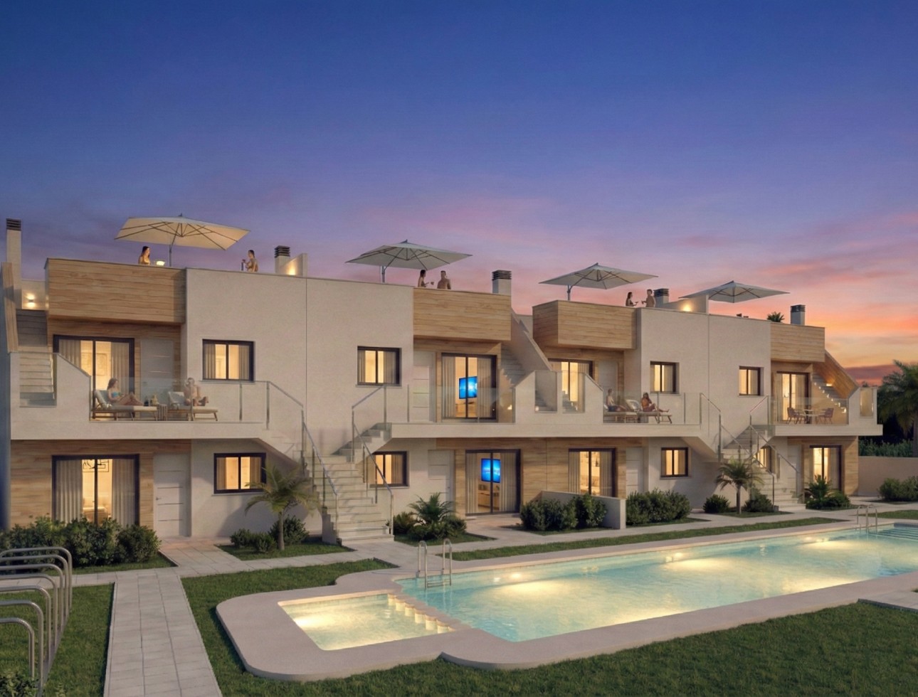 Nieuwbouw Woningen - Verhoogde bungalow - San Javier