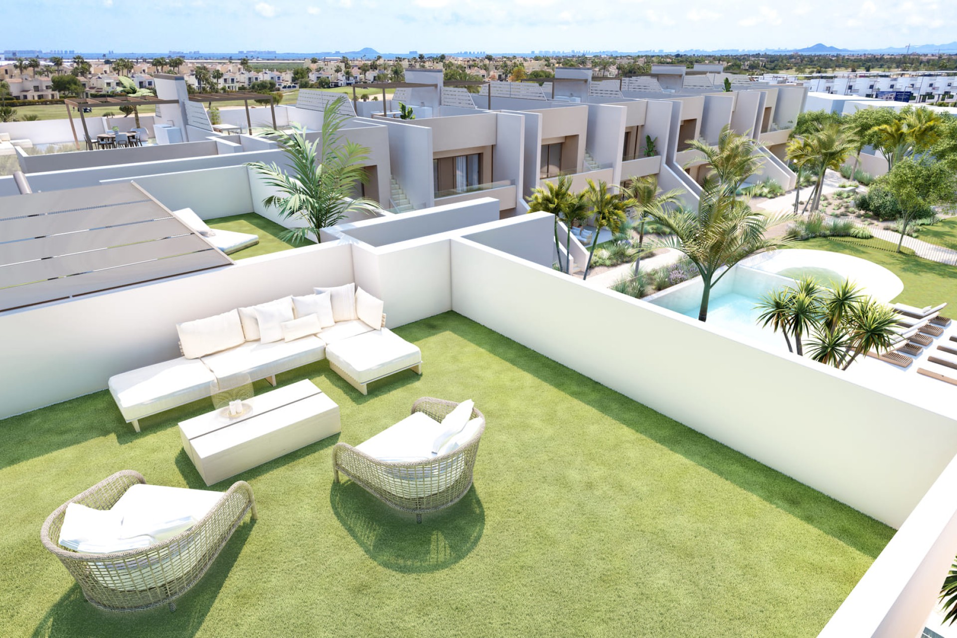 Nieuwbouw Woningen - Verhoogde bungalow - San Javier