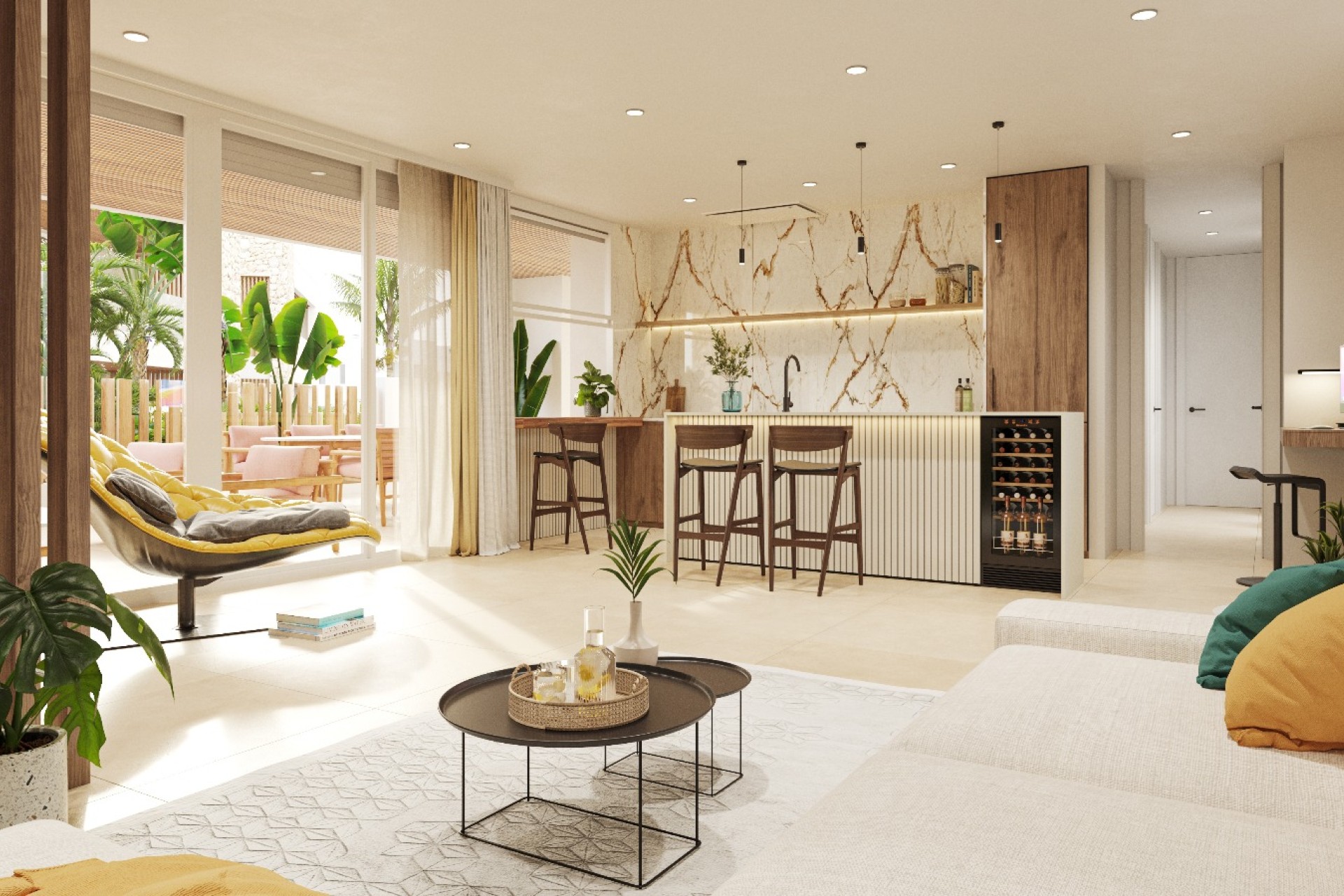 Nieuwbouw Woningen - Verhoogde bungalow - San Juan de los Terreros