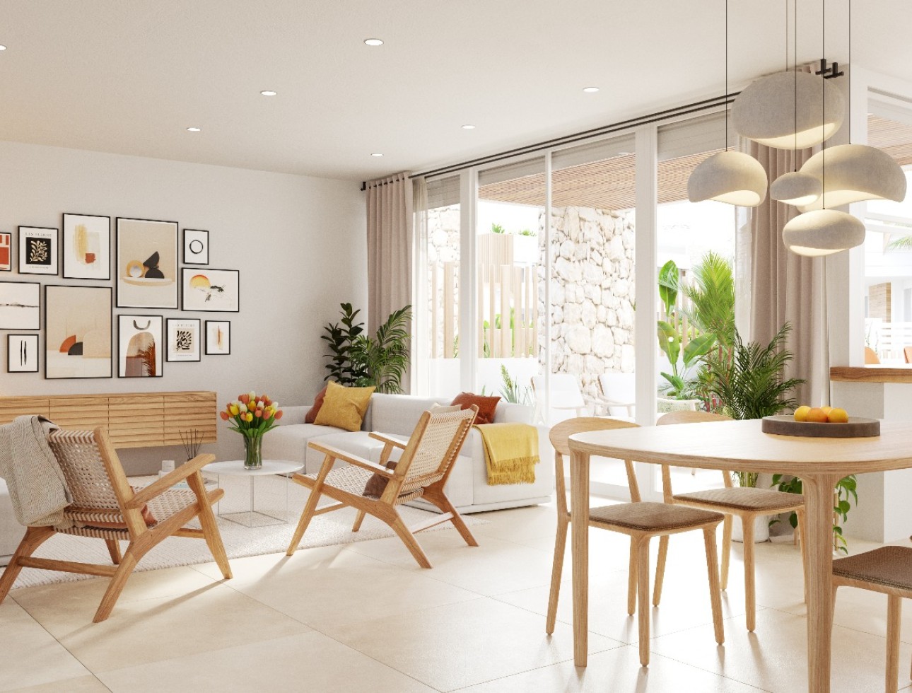 Nieuwbouw Woningen - Verhoogde bungalow - San Juan de los Terreros