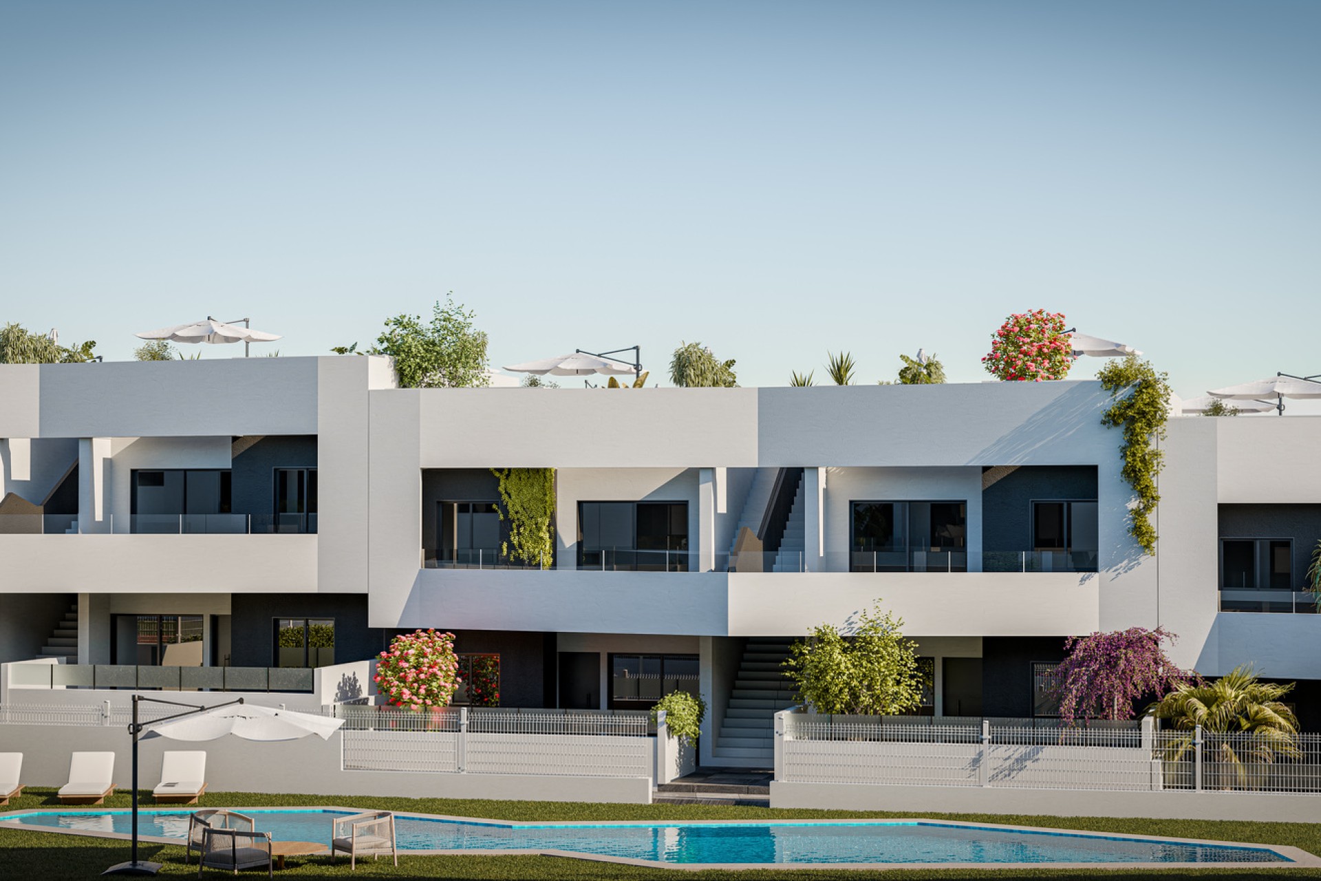 Nieuwbouw Woningen - Verhoogde bungalow - San Miguel de Salinas