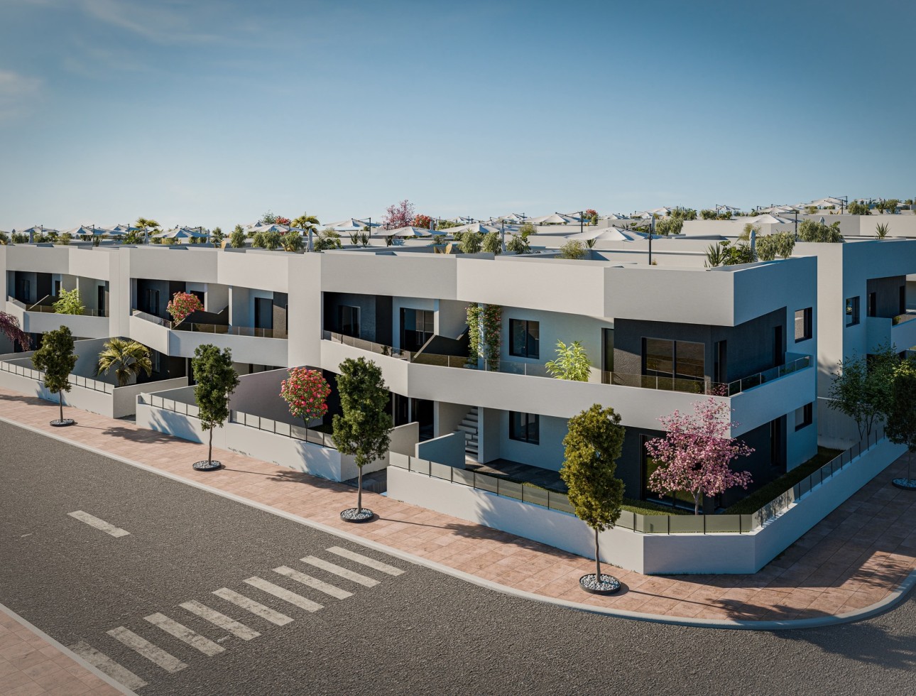 Nieuwbouw Woningen - Verhoogde bungalow - San Miguel de Salinas