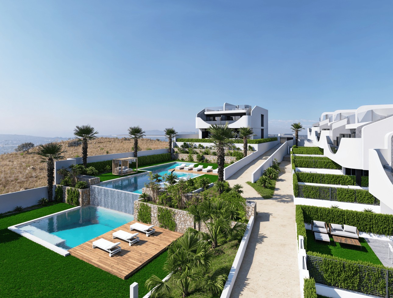 Nieuwbouw Woningen - Verhoogde bungalow - San Miguel de Salinas