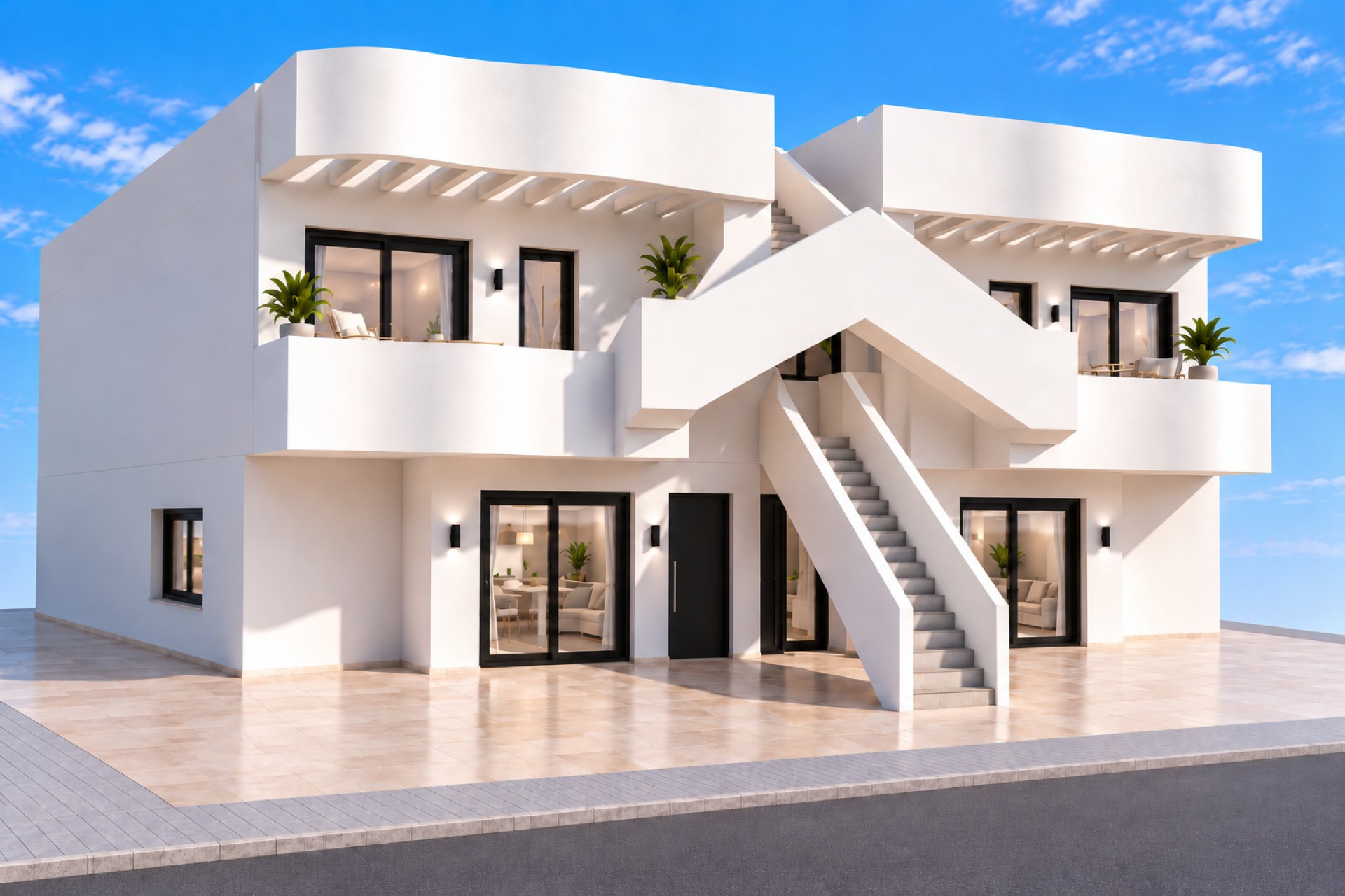 Nieuwbouw Woningen - Verhoogde bungalow - San Pedro del Pinatar