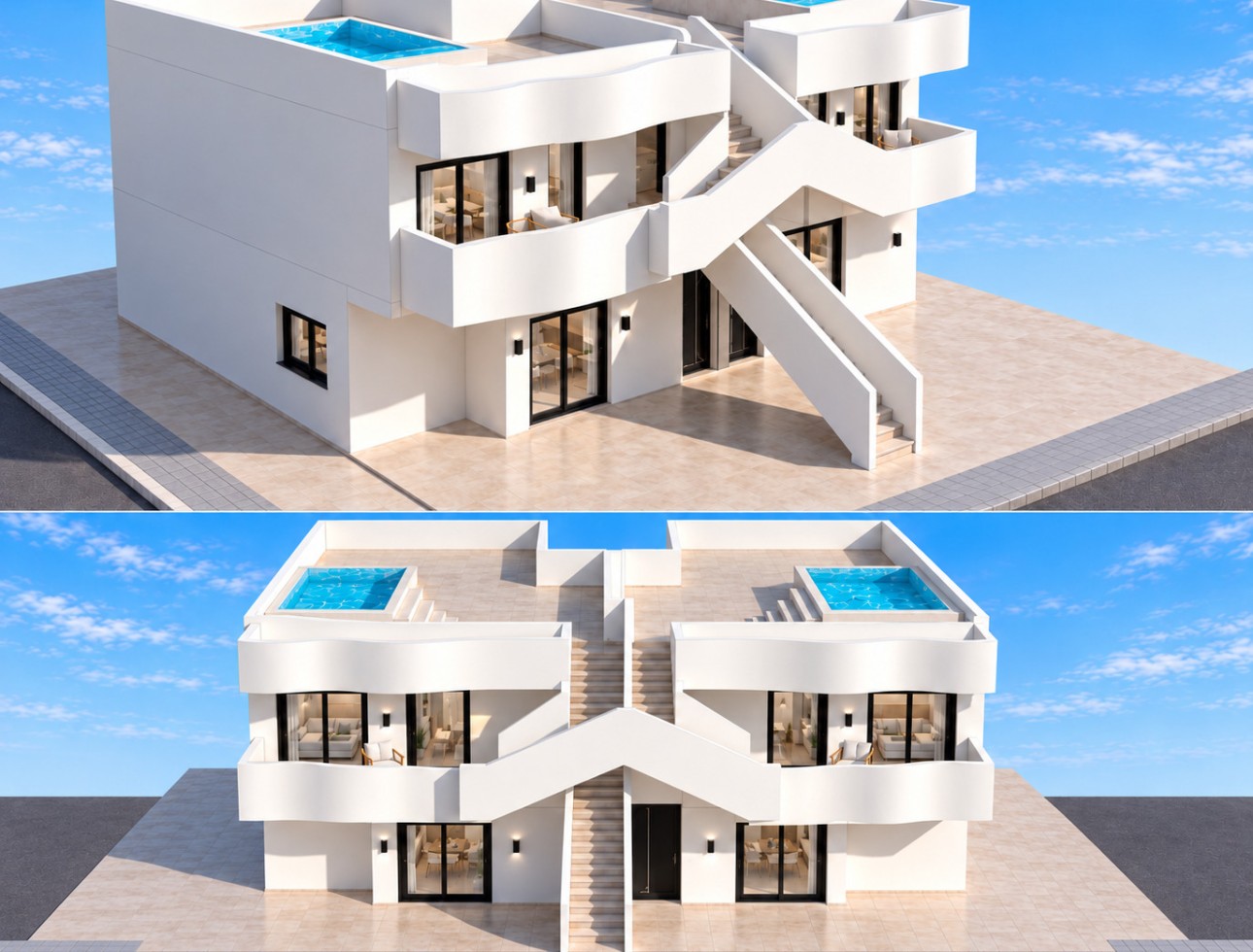 Nieuwbouw Woningen - Verhoogde bungalow - San Pedro del Pinatar