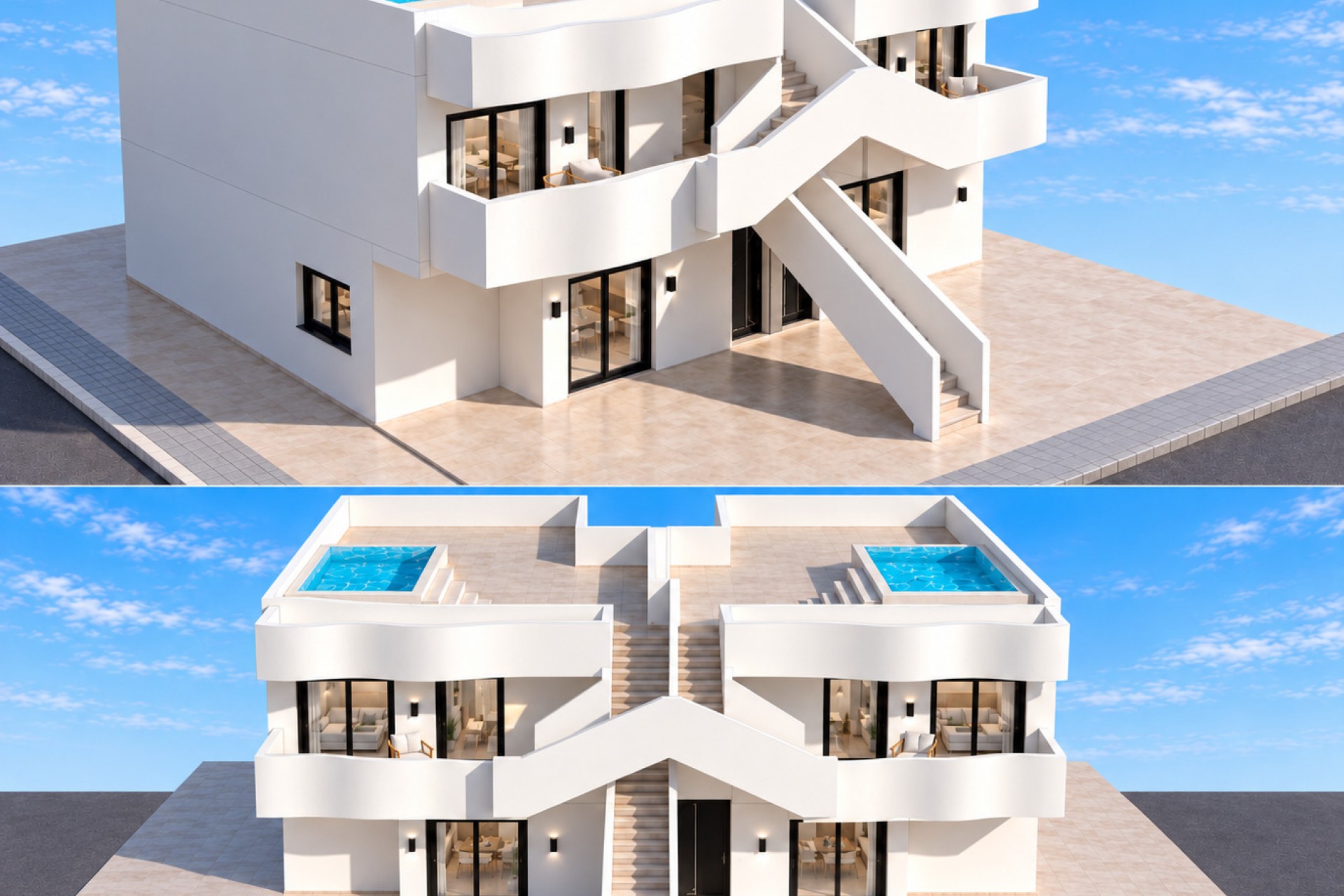 Nieuwbouw Woningen - Verhoogde bungalow - San Pedro del Pinatar