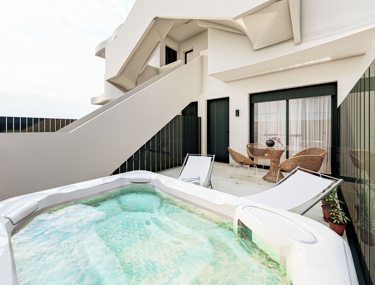 Nieuwbouw Woningen - Verhoogde bungalow - San Pedro del Pinatar