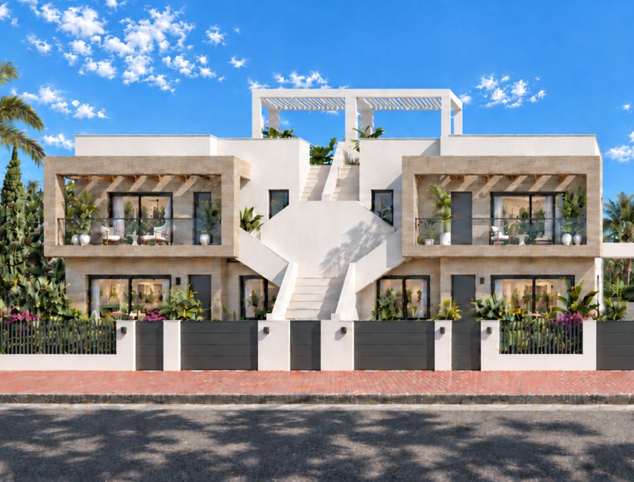Nieuwbouw Woningen - Verhoogde bungalow - San Pedro del Pinatar