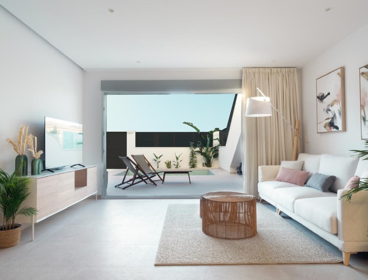 Nieuwbouw Woningen - Verhoogde bungalow - San Pedro del Pinatar