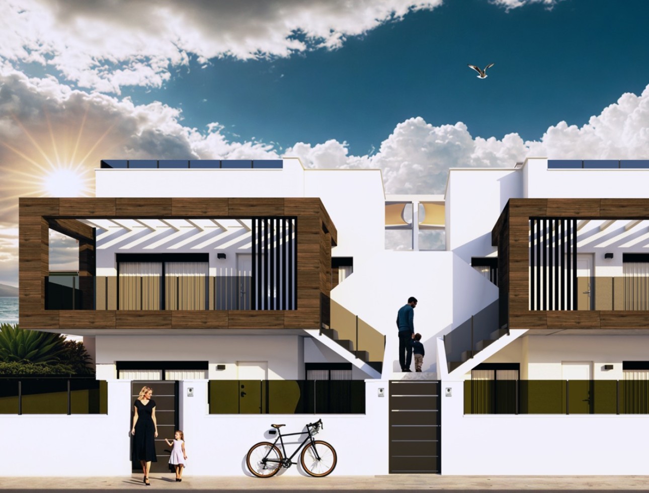 Nieuwbouw Woningen - Verhoogde bungalow - San Pedro del Pinatar